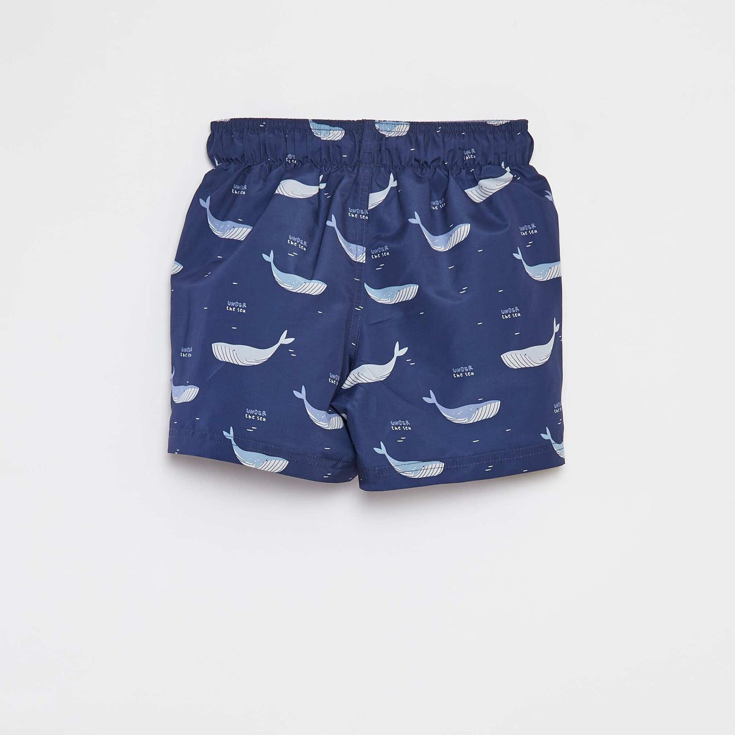 Printed swim shorts BLUE
