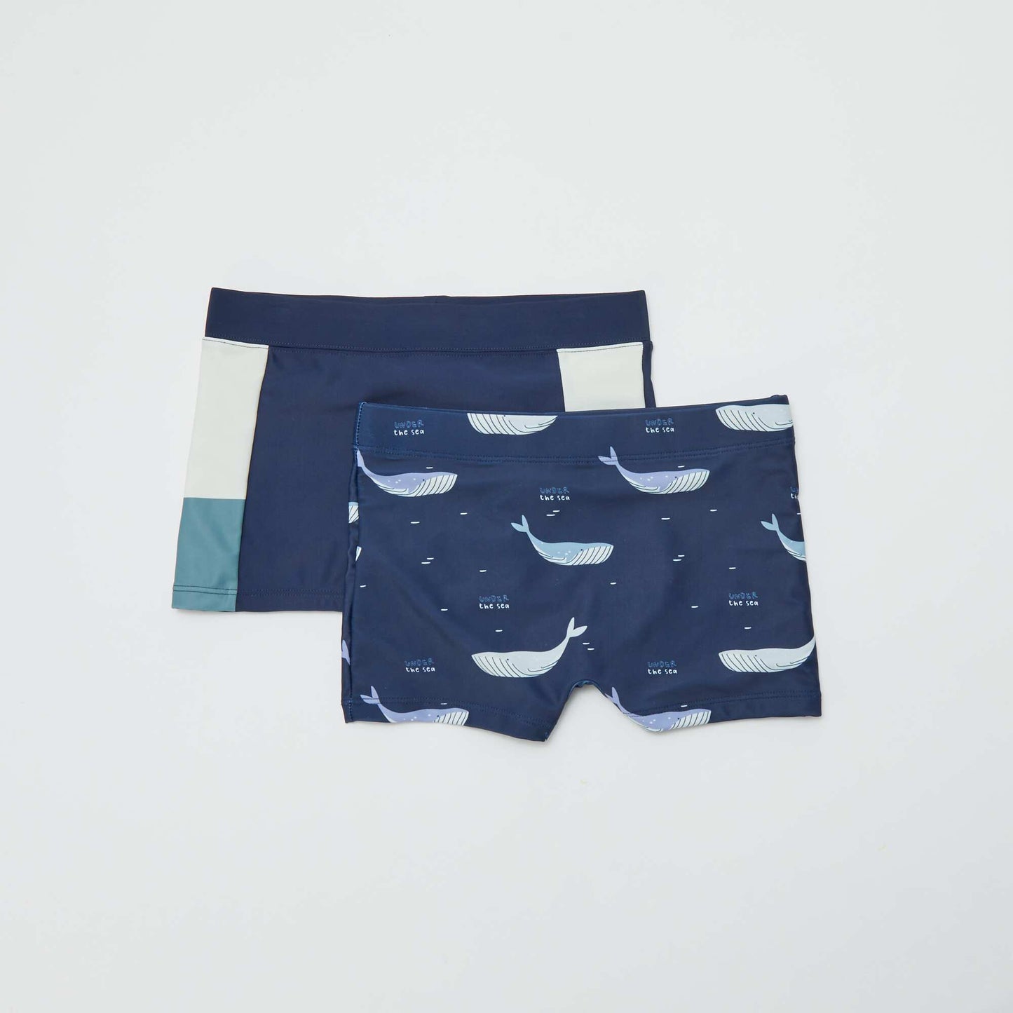 Pack of 2 swim shorts BLUE