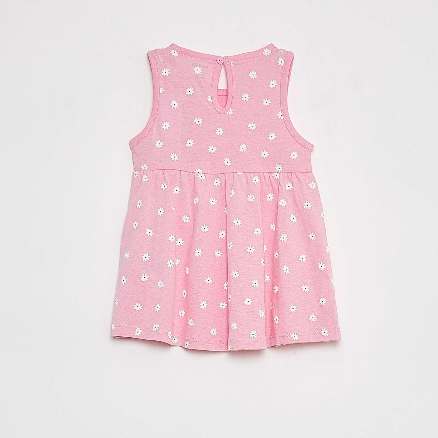 Printed strappy dress PINK