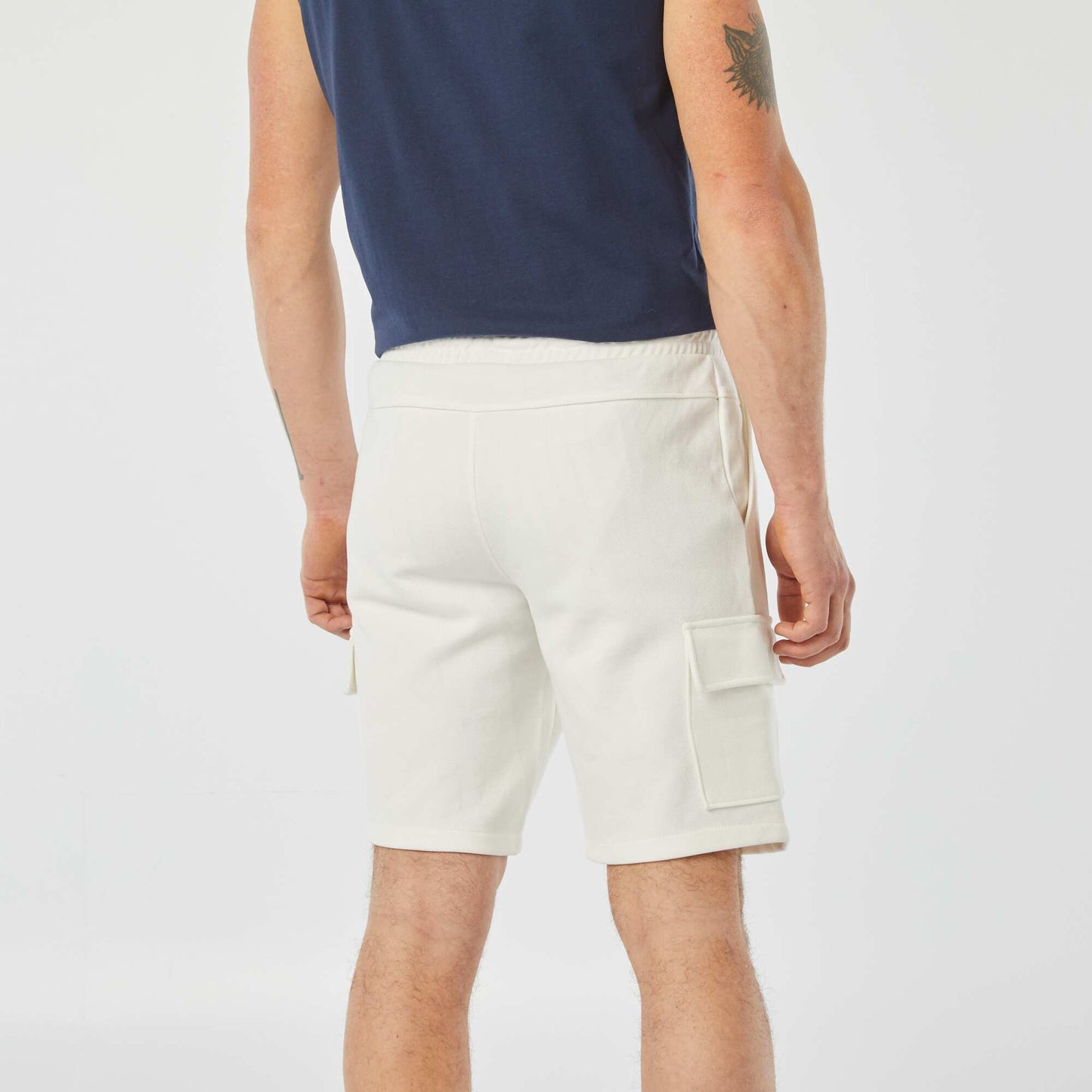 Sports Bermuda shorts WHITE