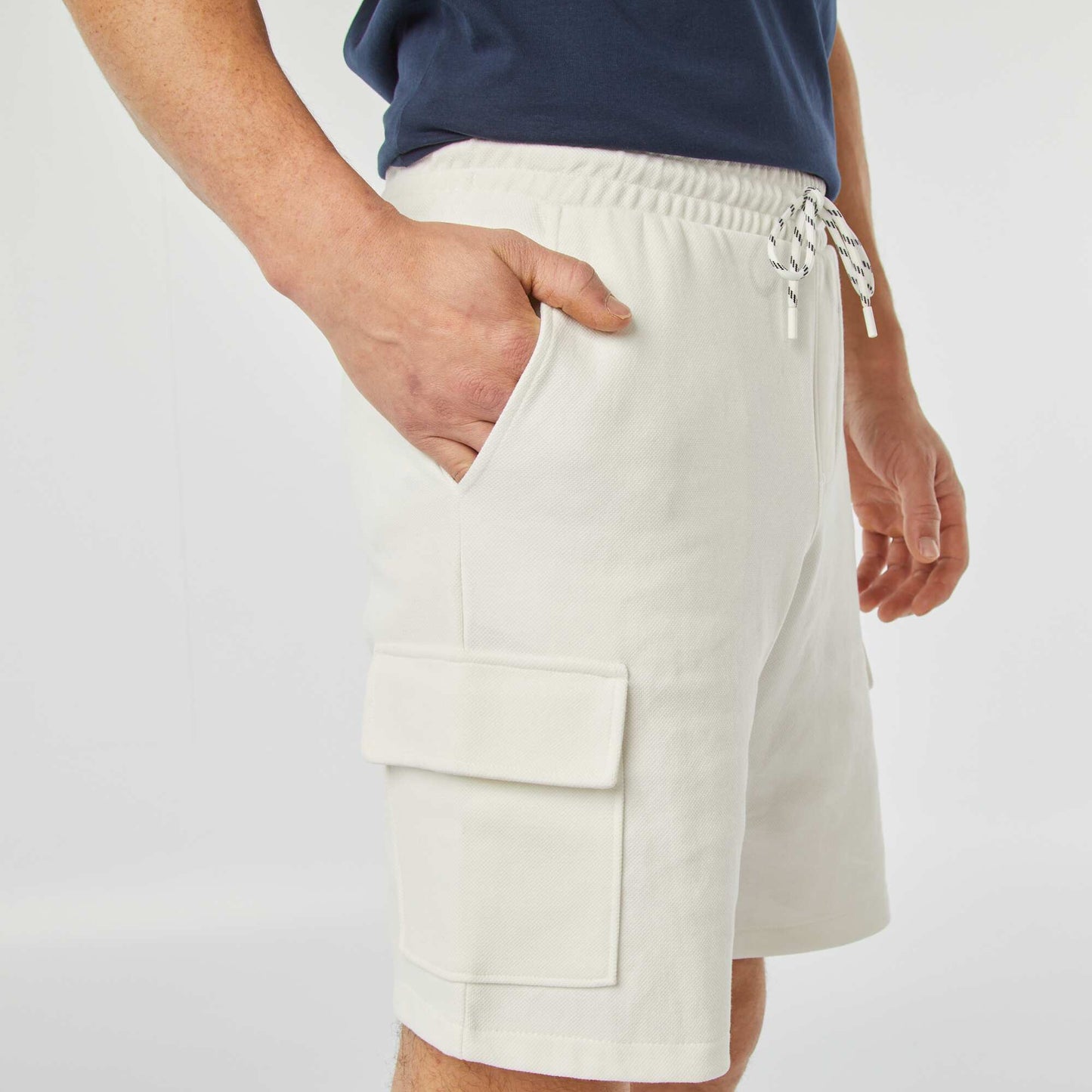 Sports Bermuda shorts WHITE