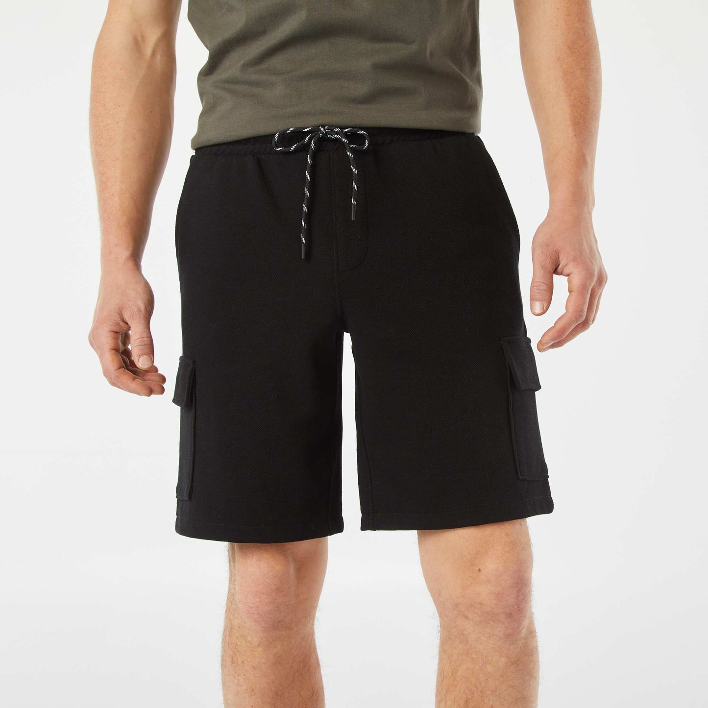 Sports Bermuda shorts BLACK