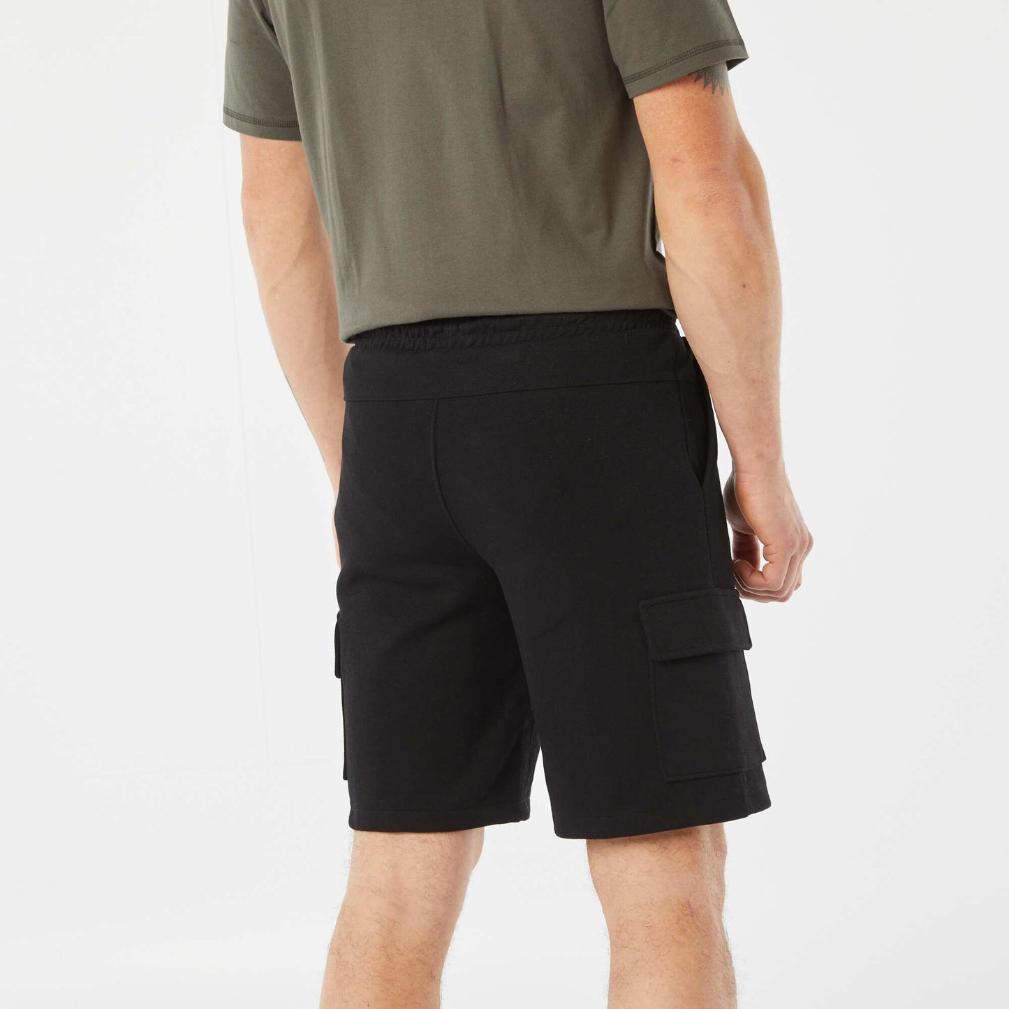 Sports Bermuda shorts BLACK