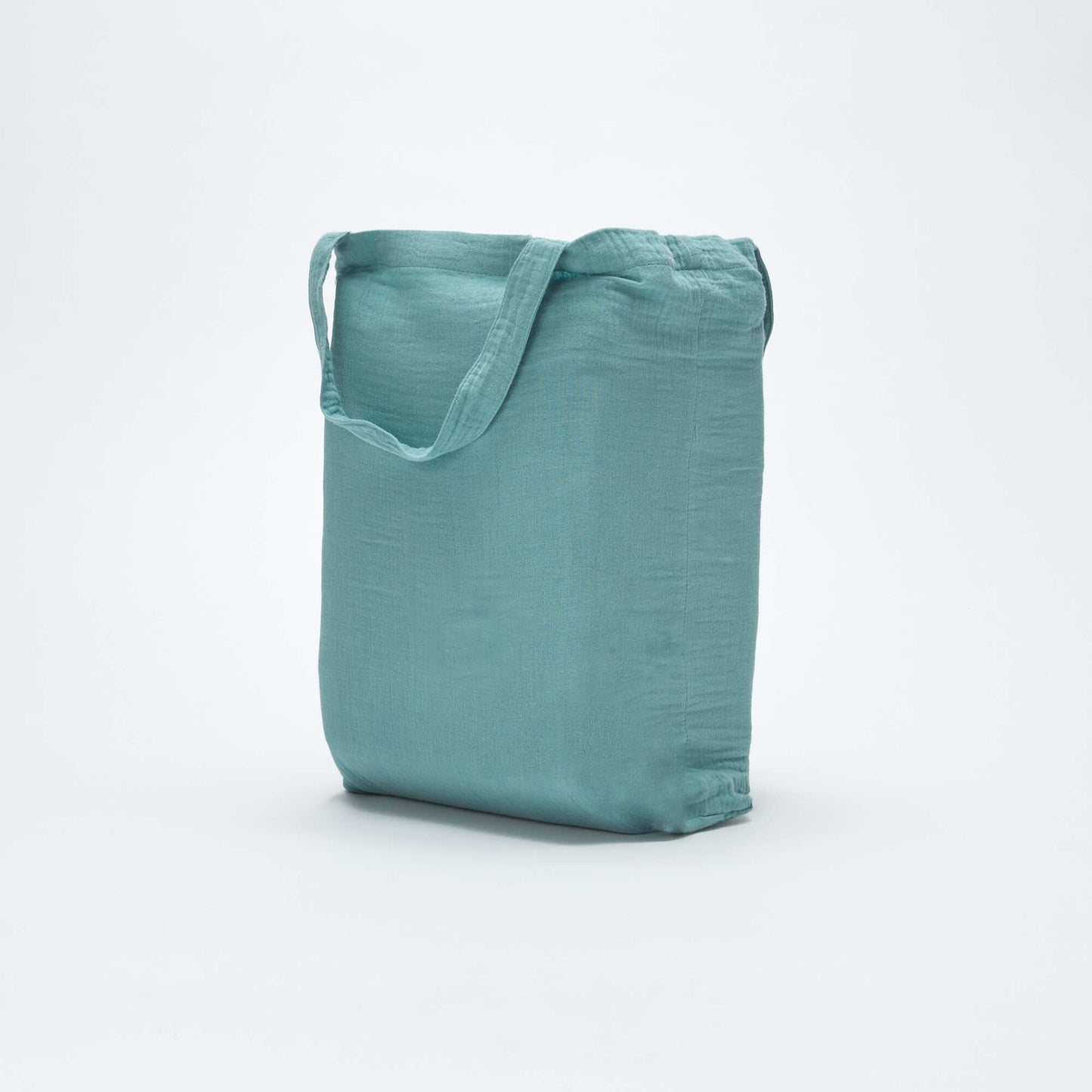 Double cotton gauze bedding set (200 x 200 cm) - Kiabi Home GREEN