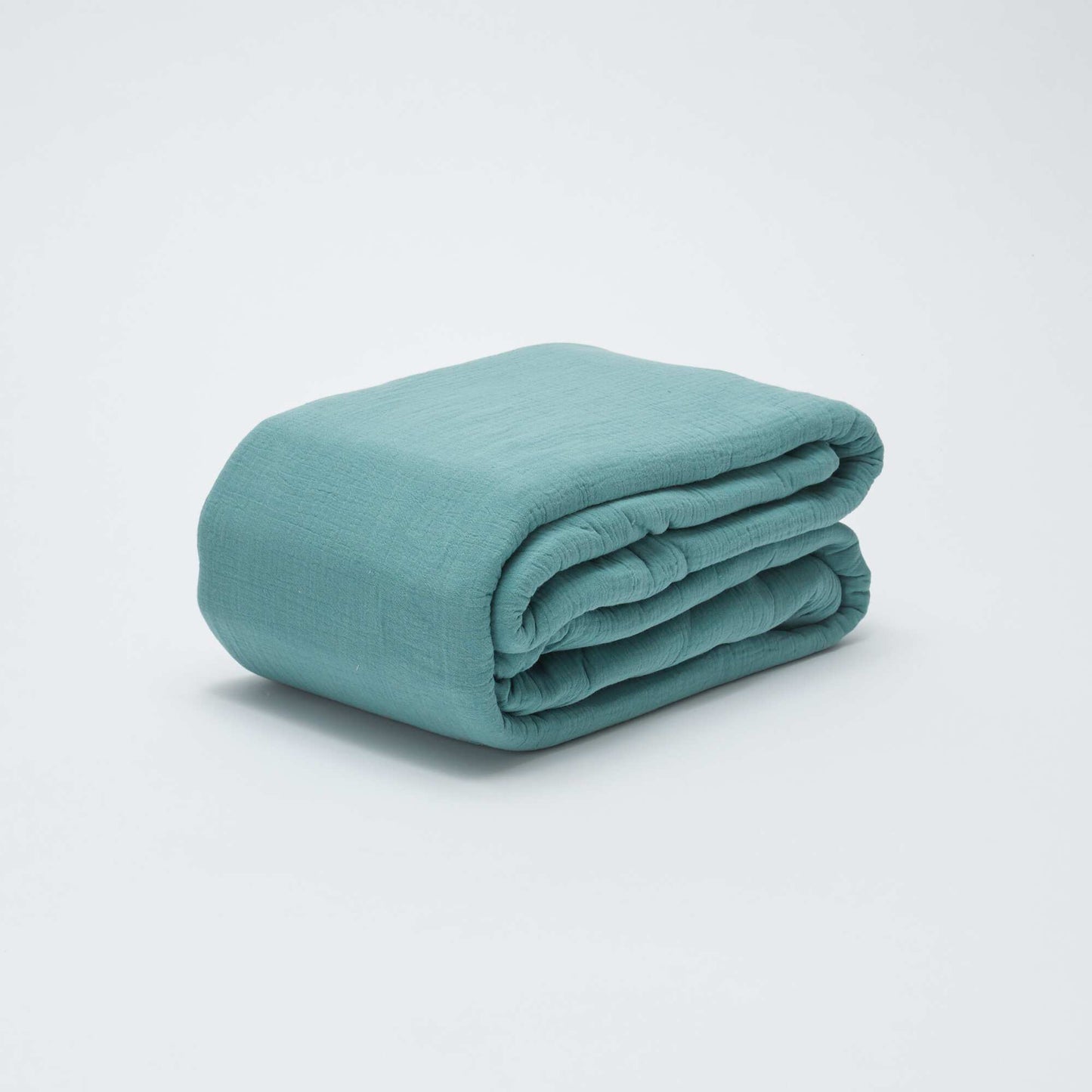 Cotton gauze bedding set for double bed (240 x 220 cm) - Kiabi Home GREEN