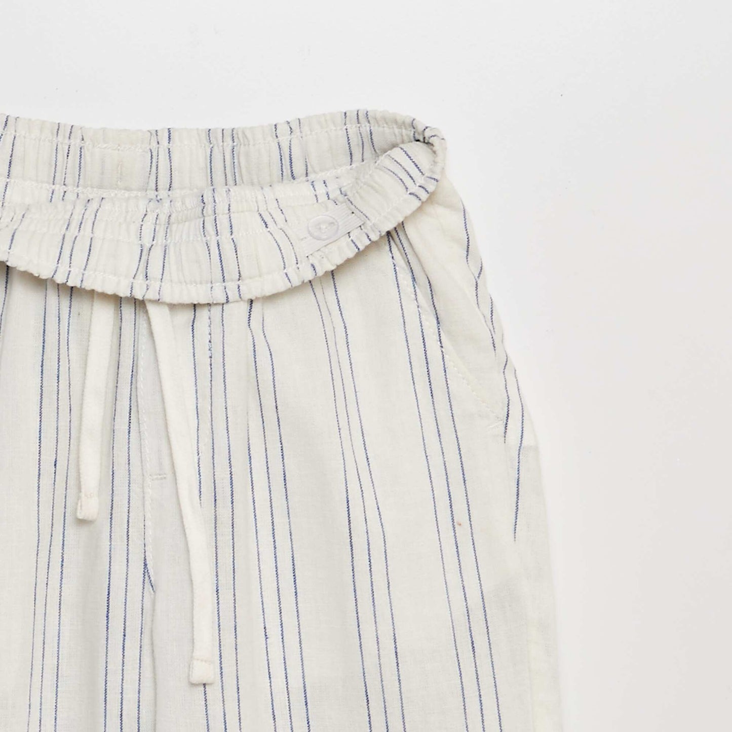 Regular linen trousers GREEN