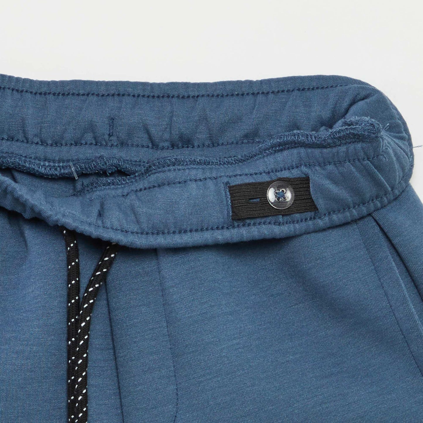 Joggers with adjustable elasticated waist BLUE