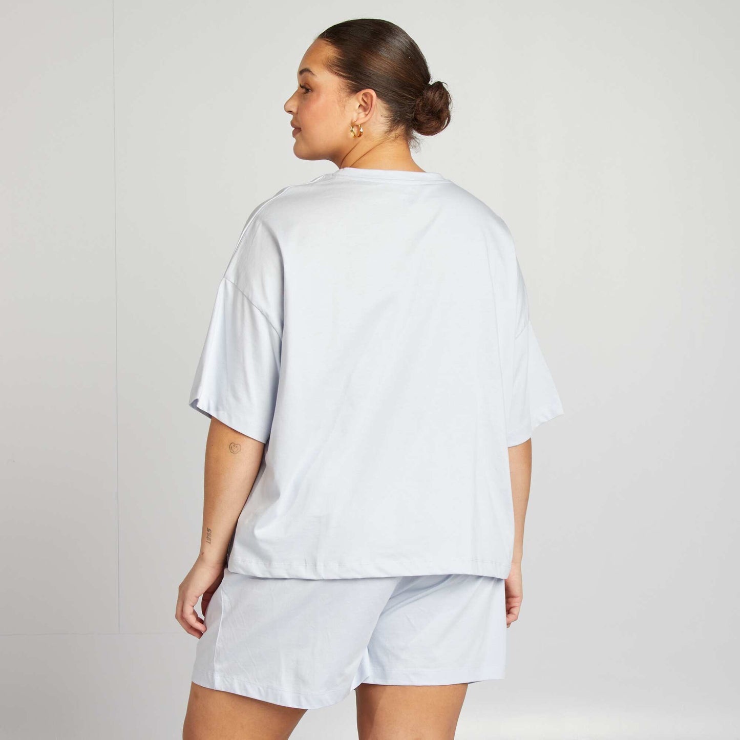 Stitch T-shirt + shorts pyjama set - 2-piece set BLUE