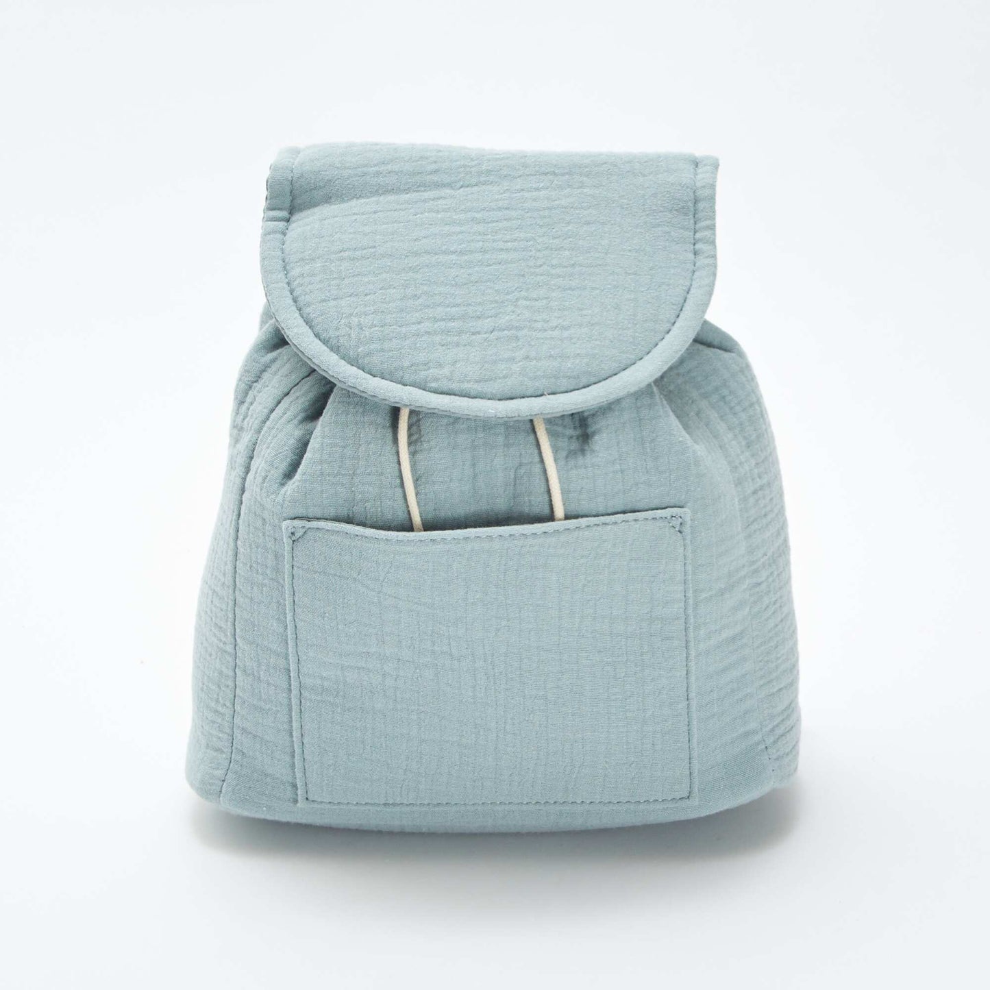 Cotton gauze backpack BLUE