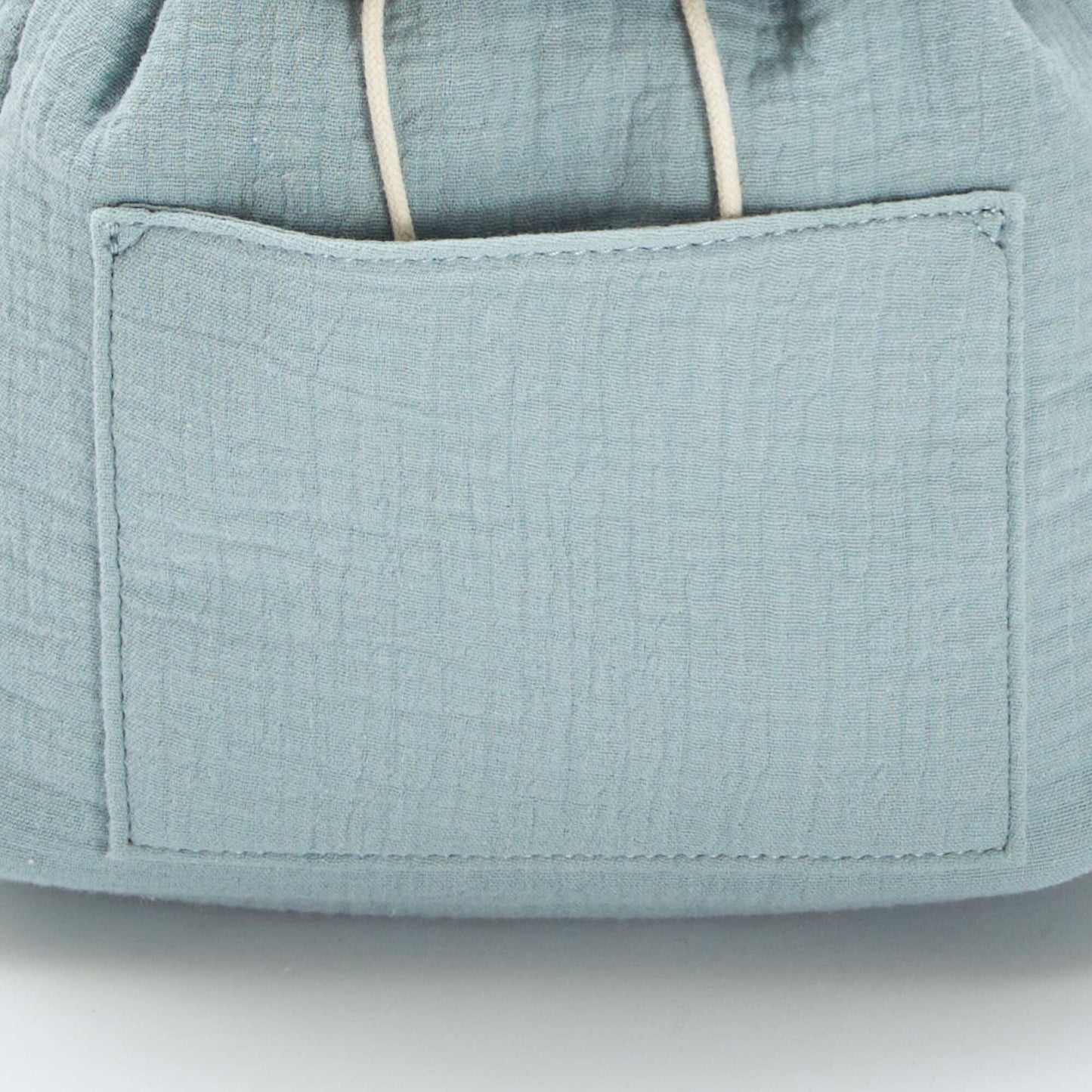 Cotton gauze backpack BLUE