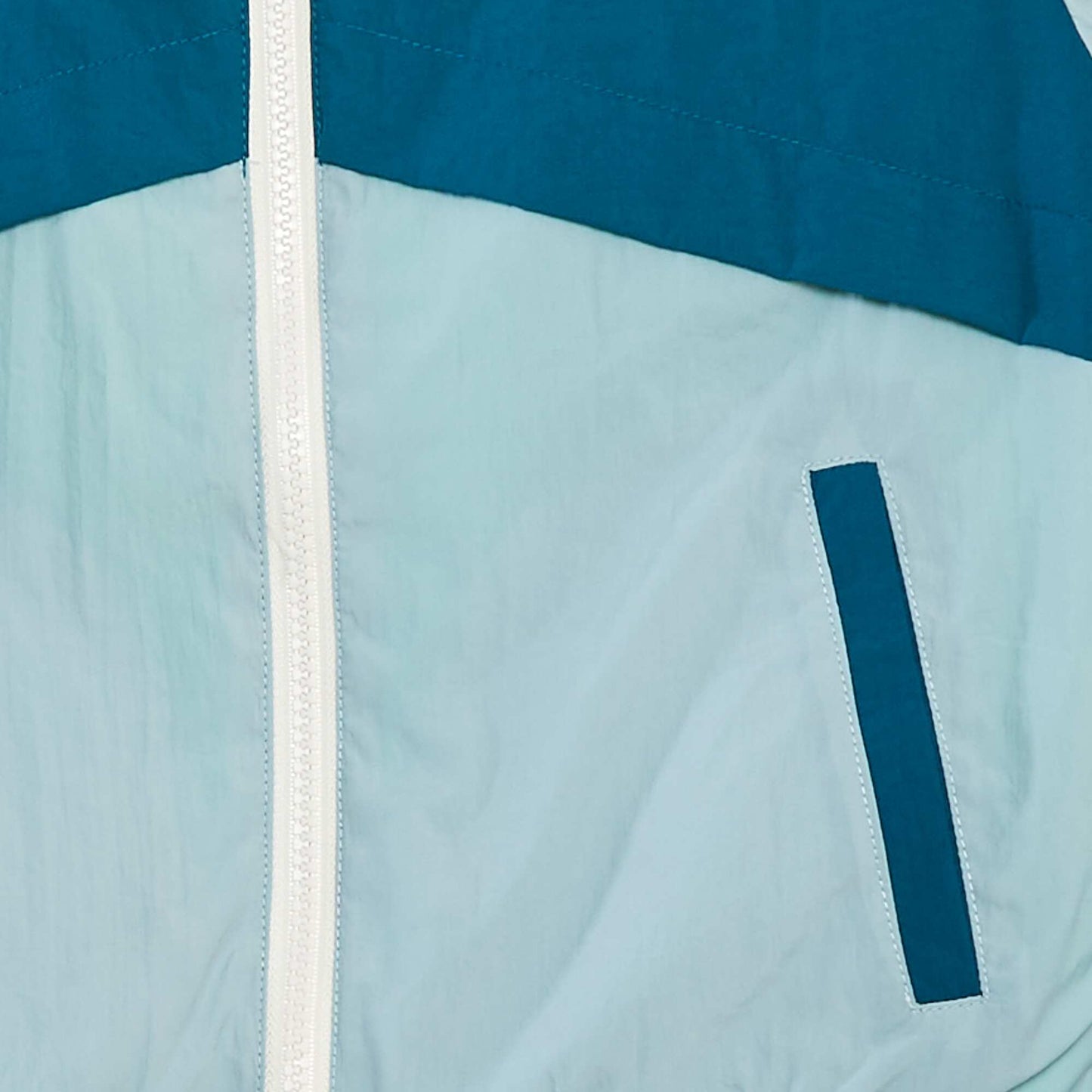 Reversible two-tone windcheater BLUE