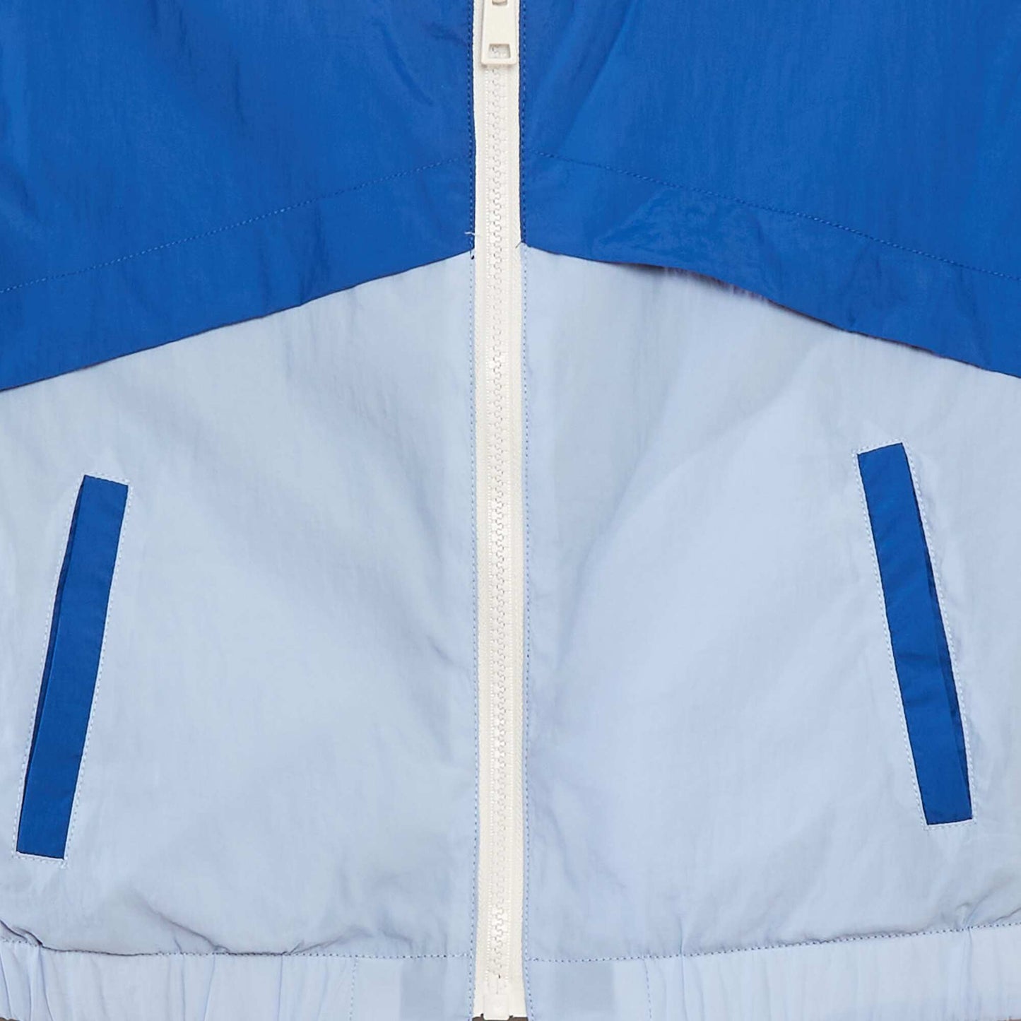 Reversible two-tone windcheater BLUE