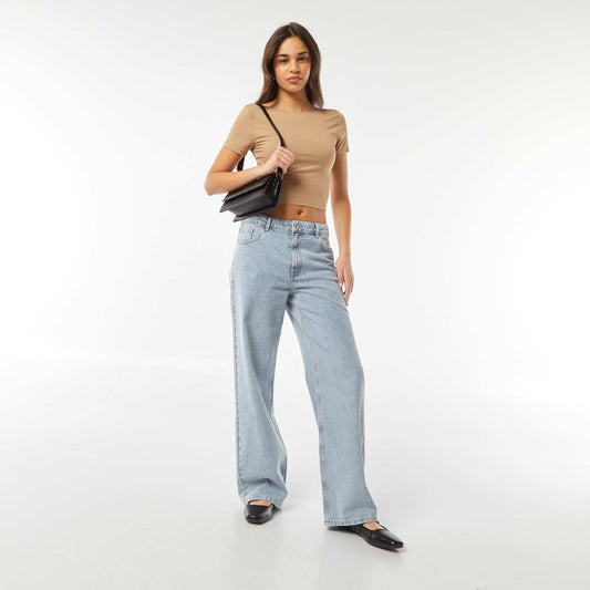 Wide-leg jeans BLUE