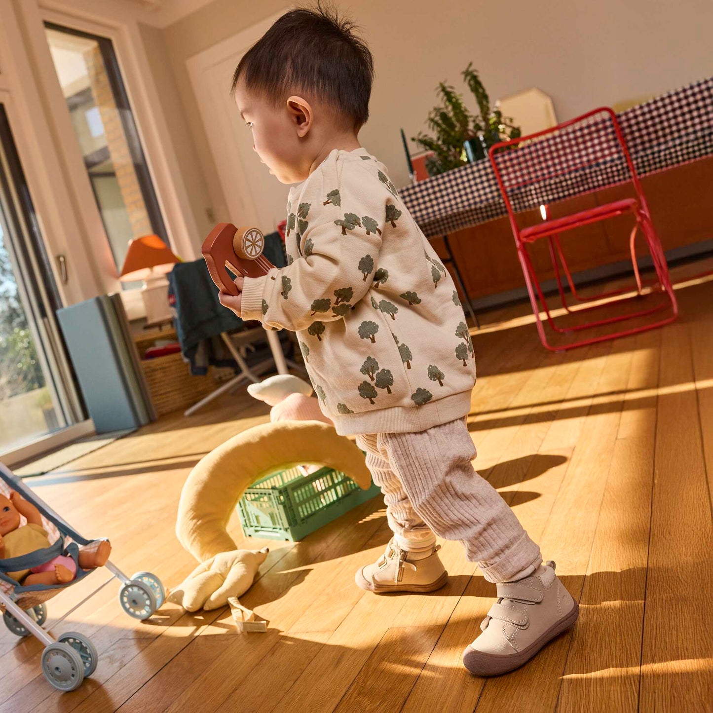 First Steps Motor Skills Shoes - Kitchoun BEIGE
