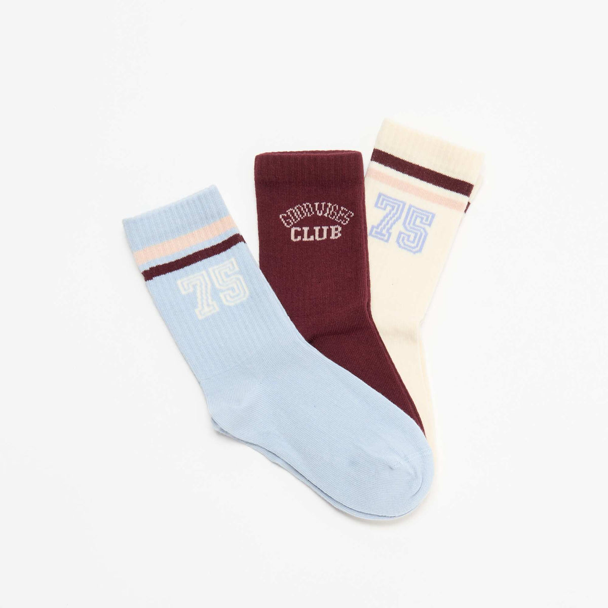 3-pack of socks RED