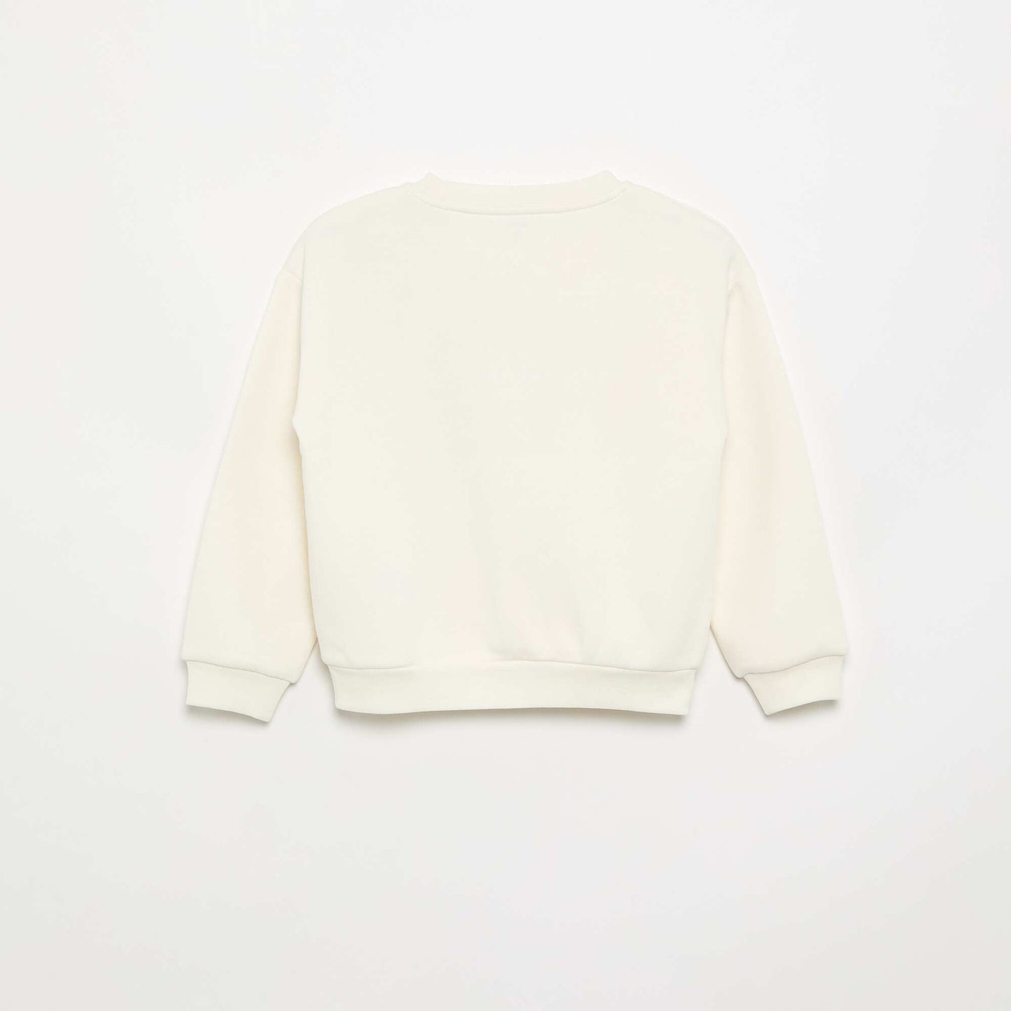 Long-sleeved printed sweatshirt GREY