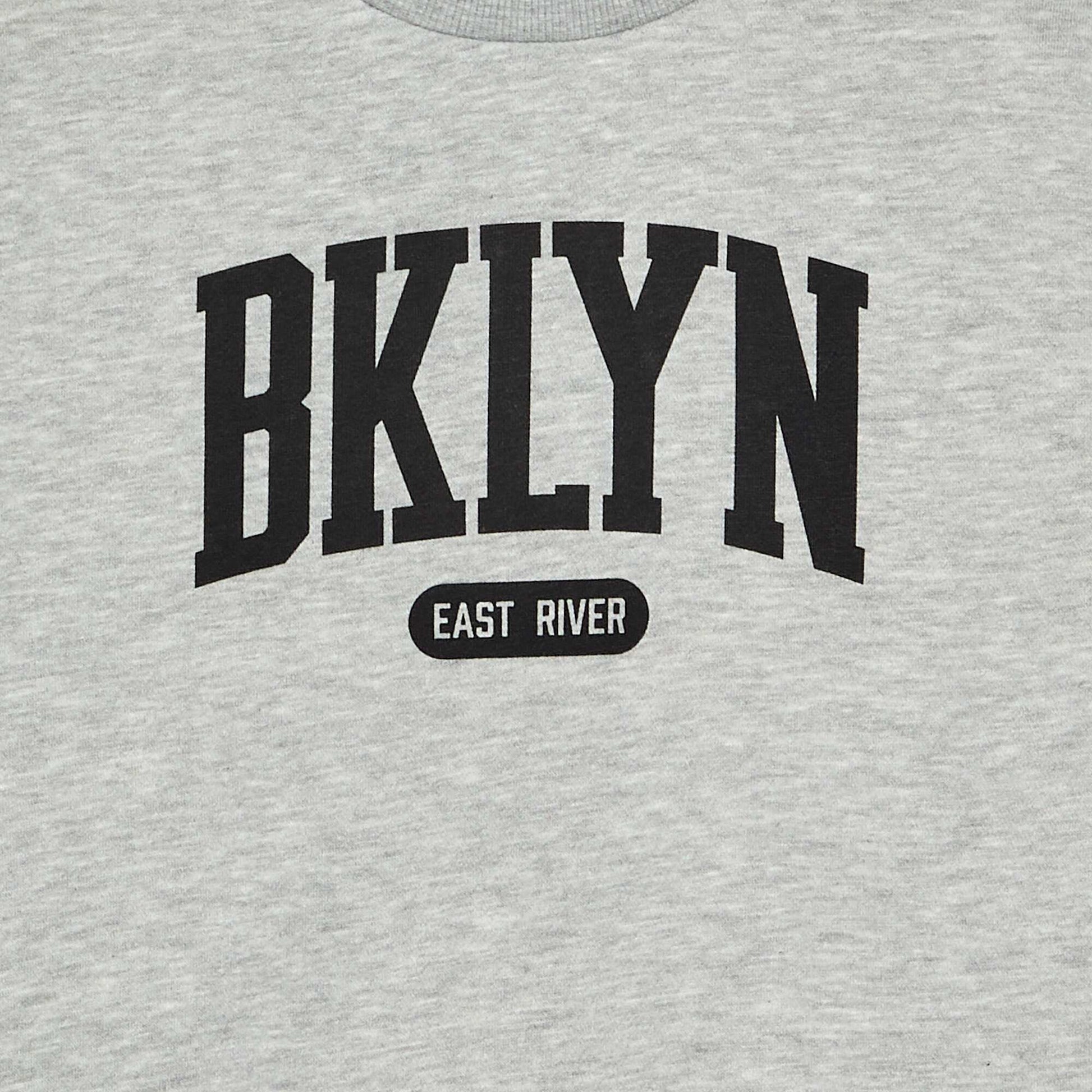 Loose-fit printed sweatshirt GREY