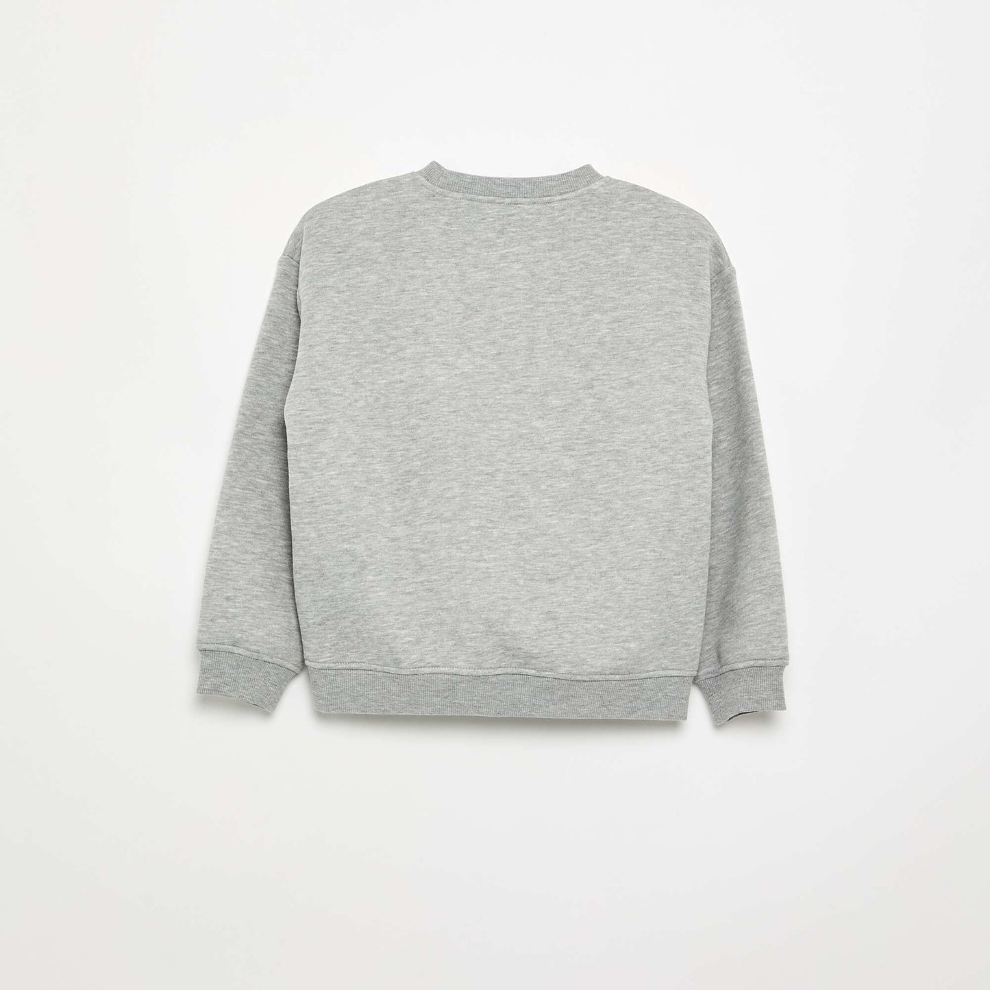 Loose-fit printed sweatshirt GREY