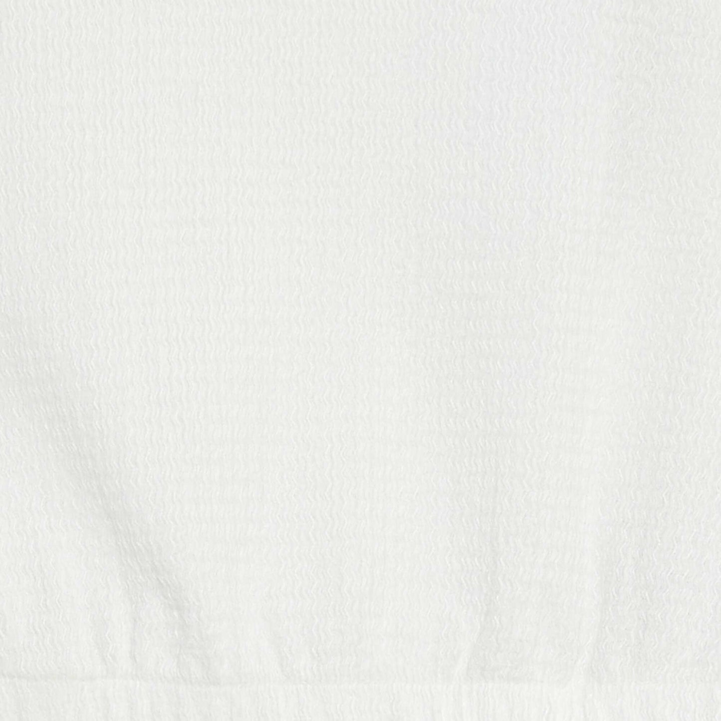 Short-sleeved T-shirt with elasticated waist WHITE