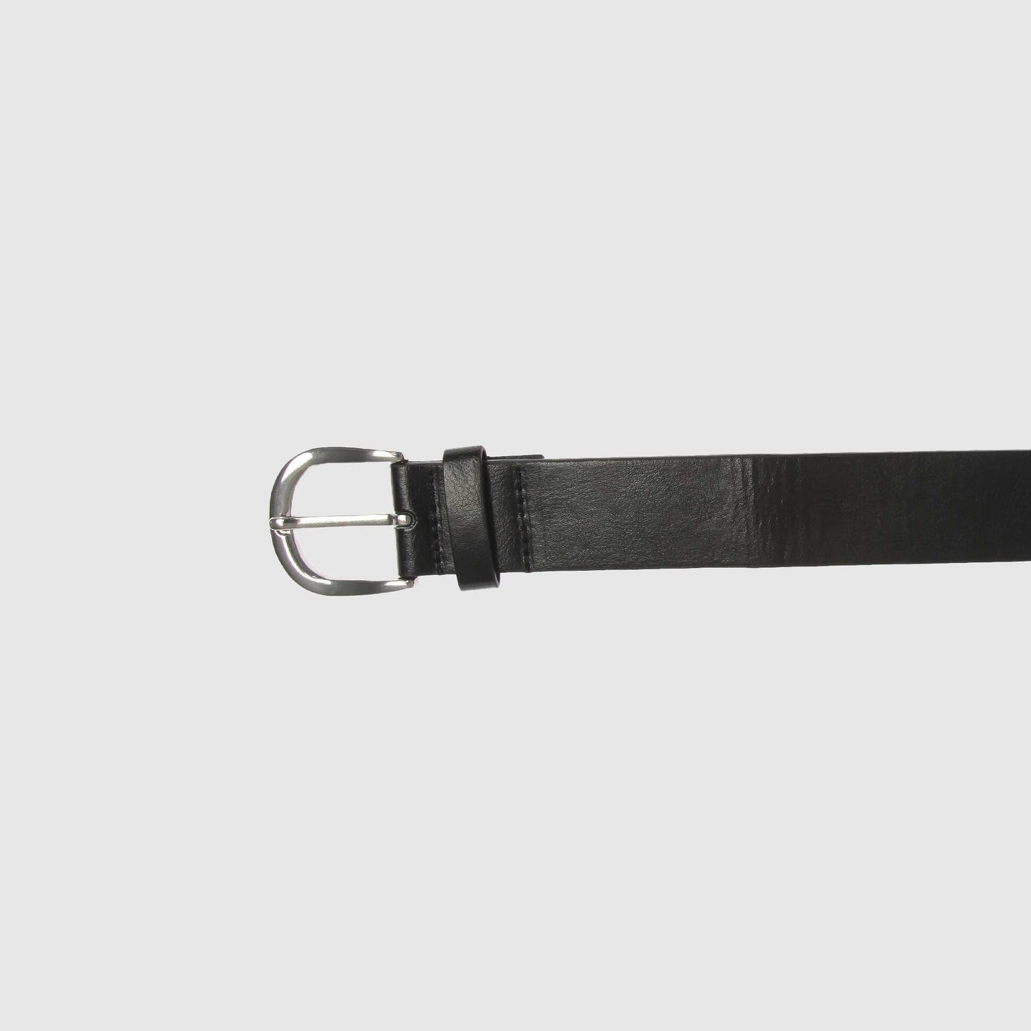 Basic plain belt black