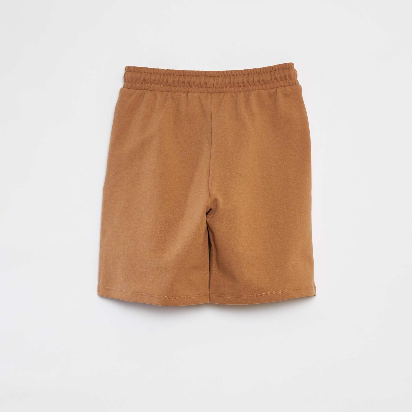 Long plain shorts BEIGE