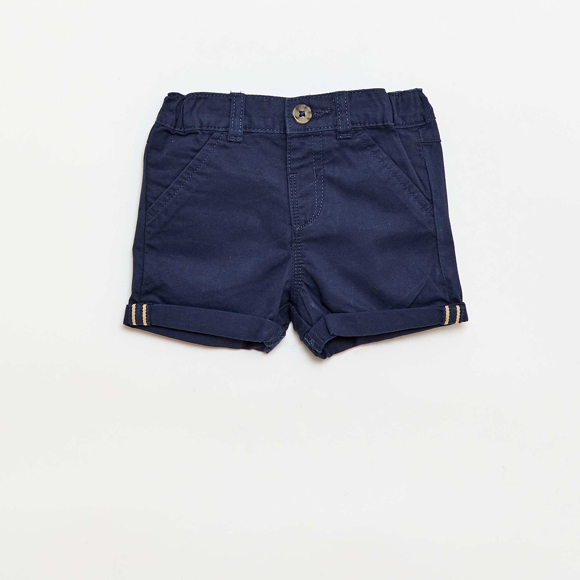 პოლო და შორტი კომპლექტი - 2 ცალი კრემისფერი