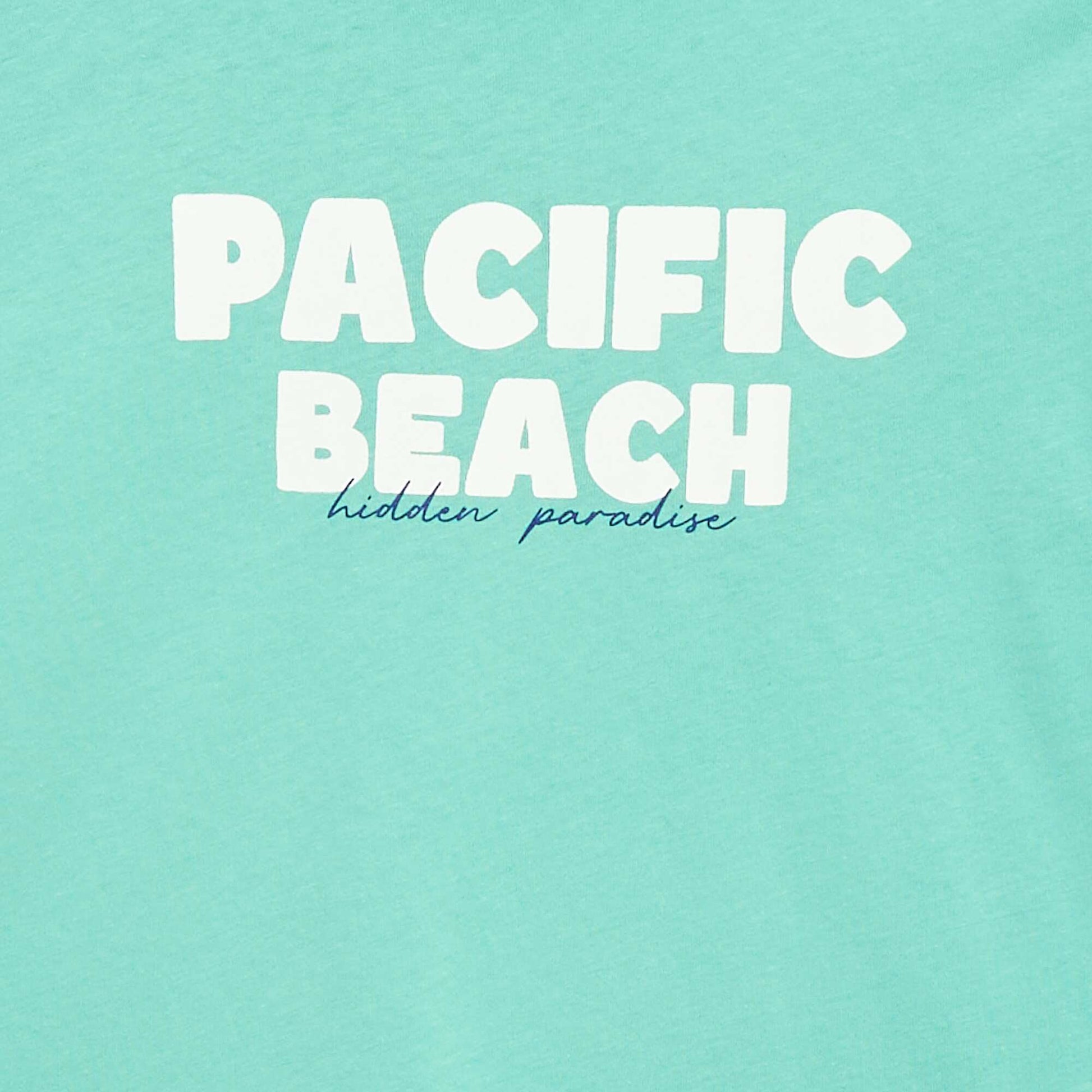 Printed Short-Sleeved T-Shirt GREEN