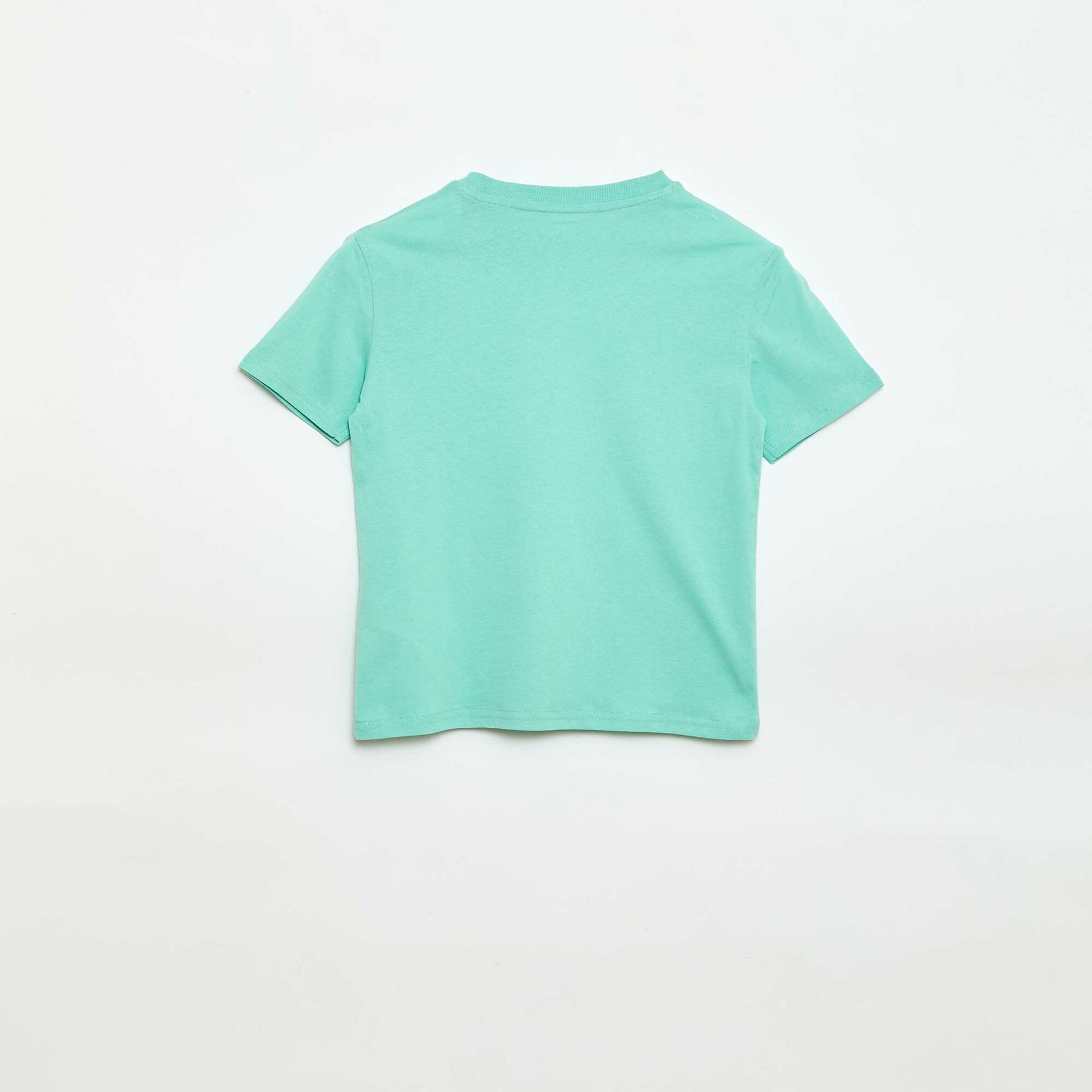 Printed Short-Sleeved T-Shirt GREEN