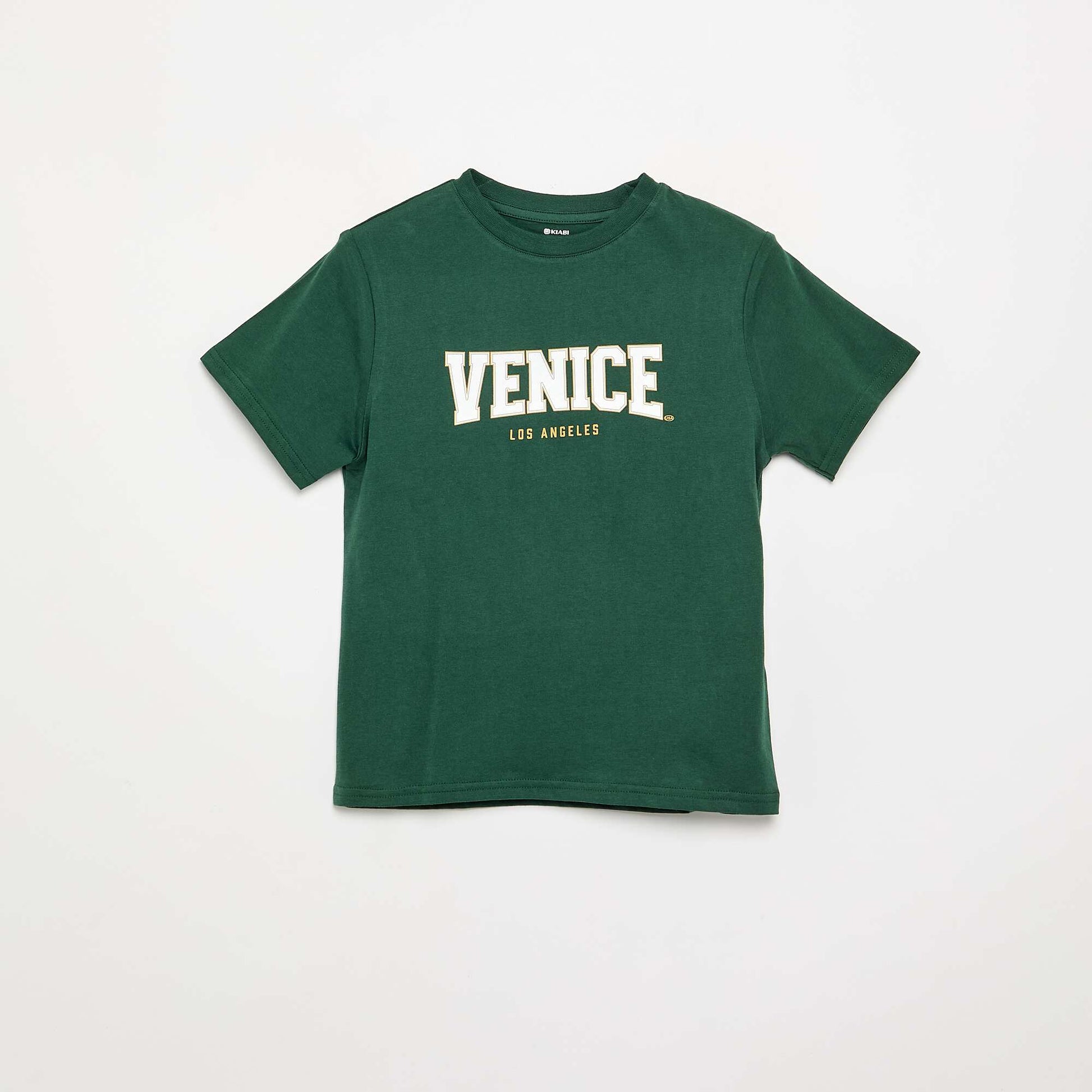 Printed Short-Sleeve T-Shirt GREEN