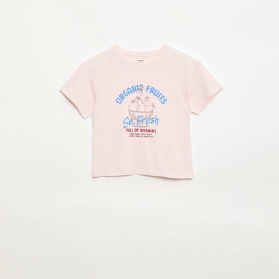 Fantasy Print T-Shirt PINK