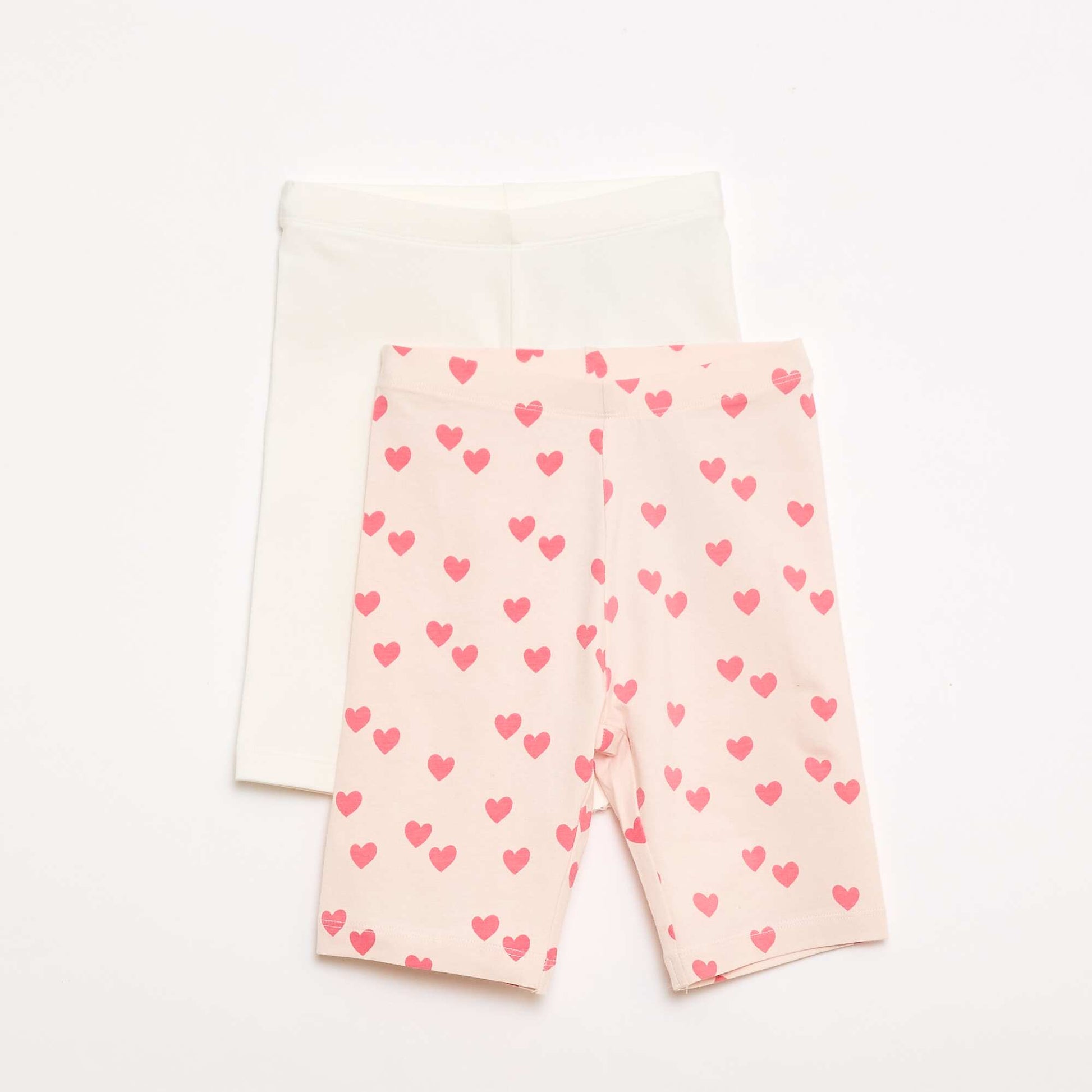 2-Pack Cycling Shorts WHITE