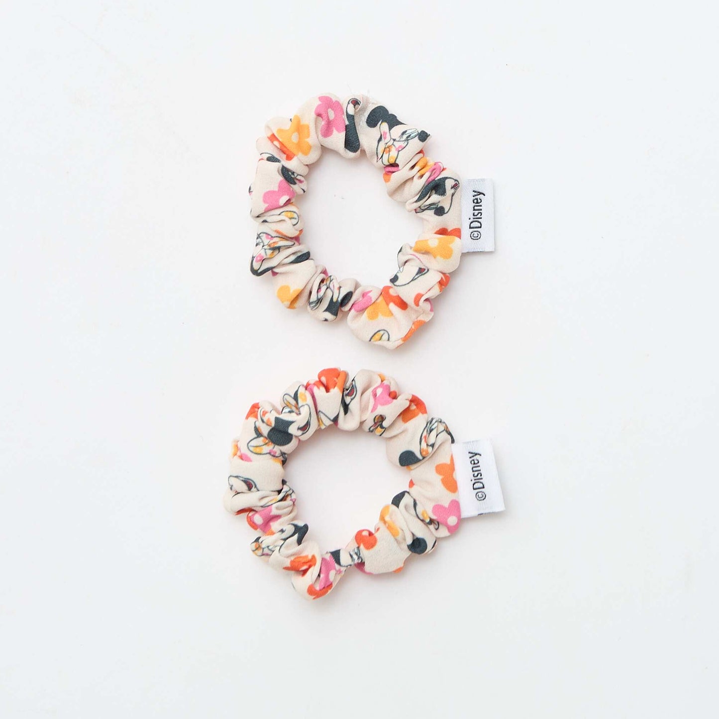 4 Hair Clips + 2 Hair Ties 'Stitch' Set PINK