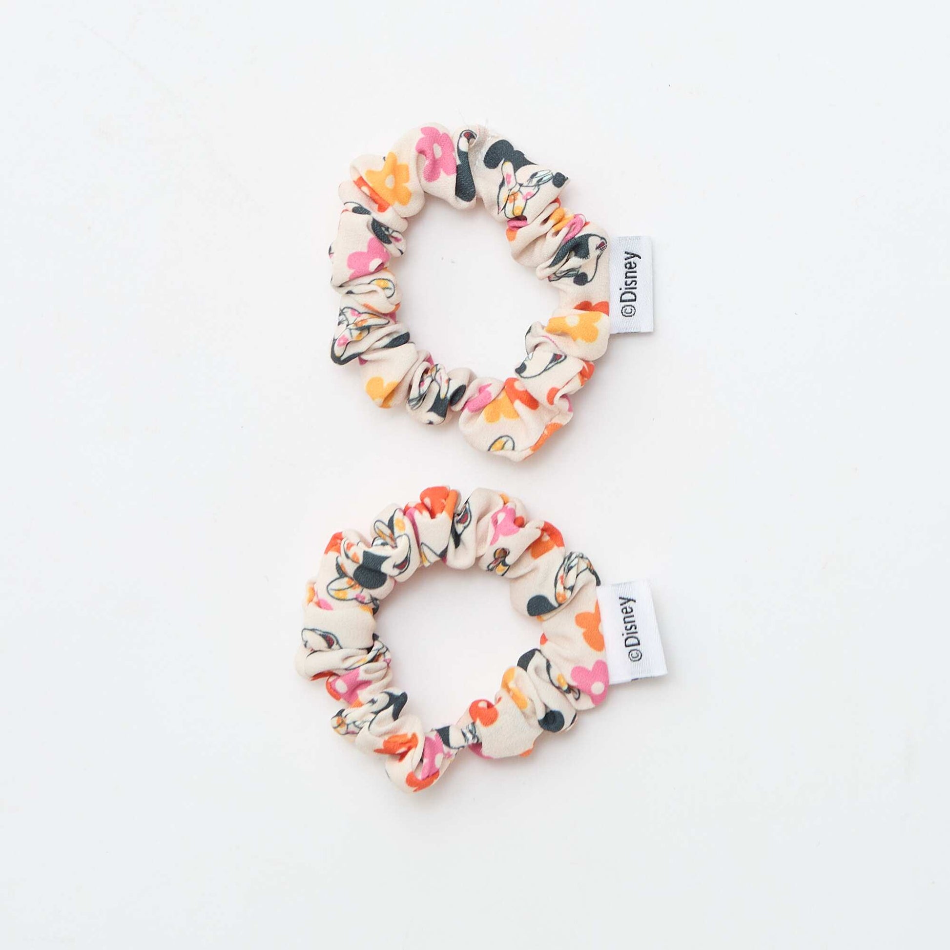 4 Hair Clips + 2 Hair Ties 'Stitch' Set PINK