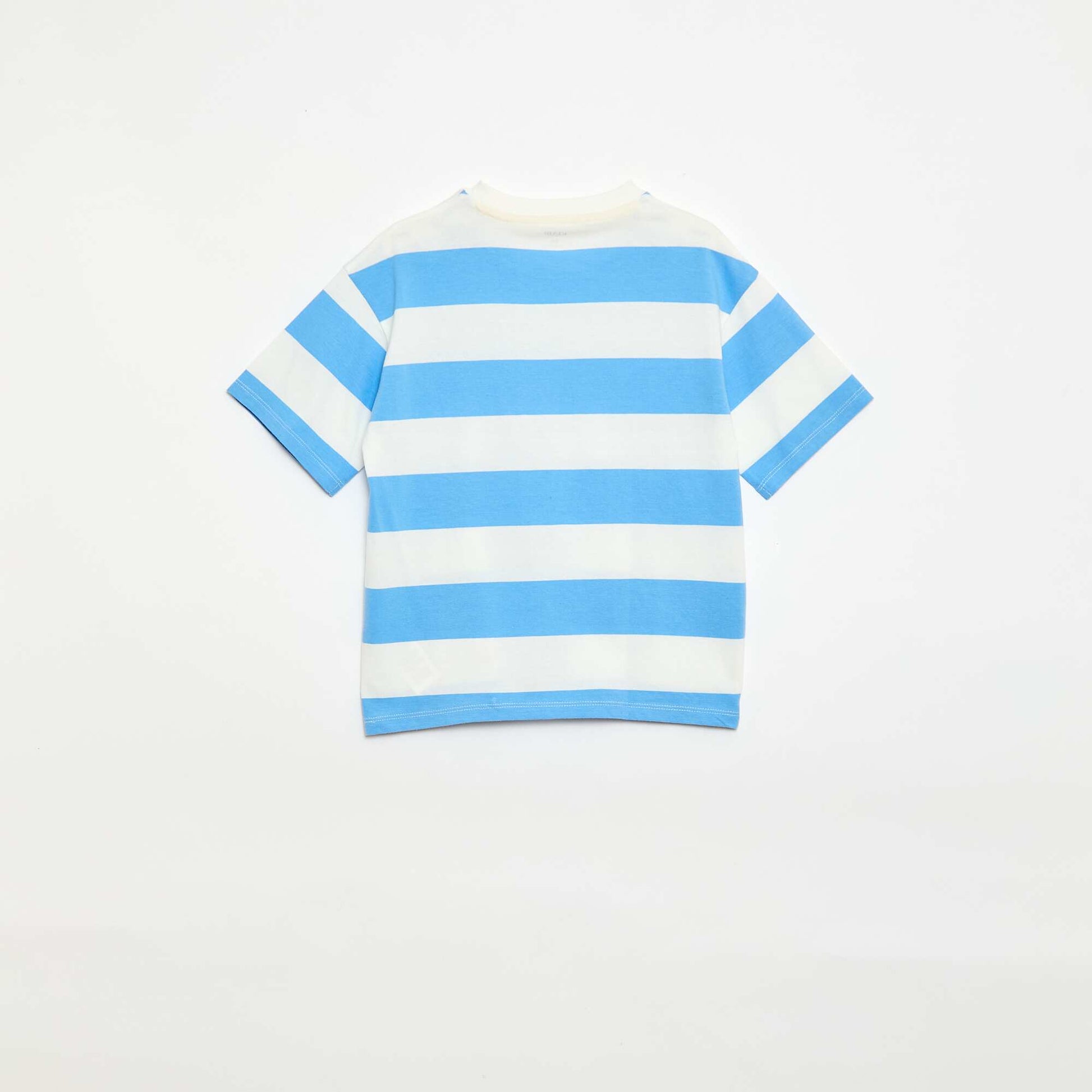 2-piece short pajama set: T-shirt and shorts BLUE