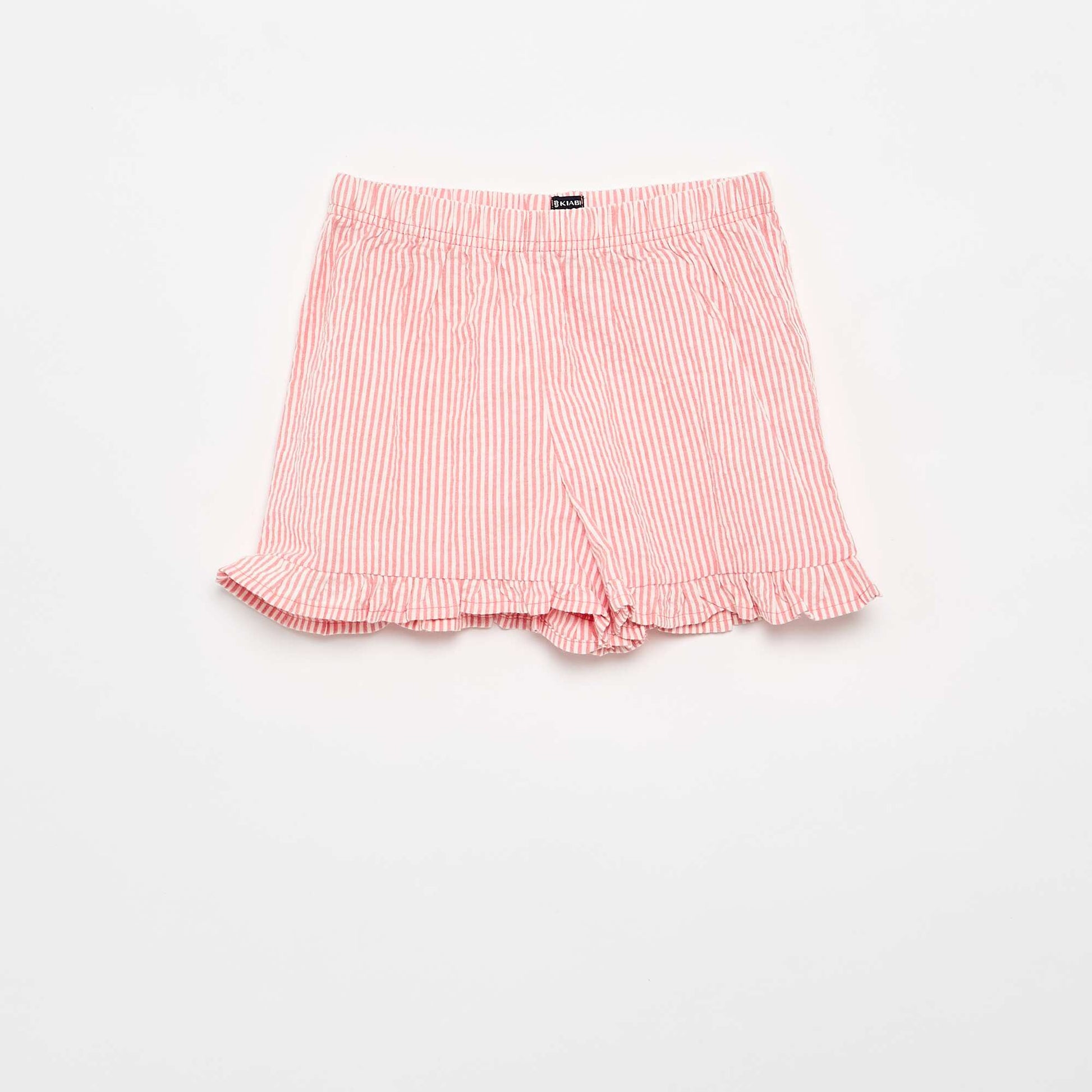 Gingham Tank Top & Shorts Pajama Set - 2 Piece RED