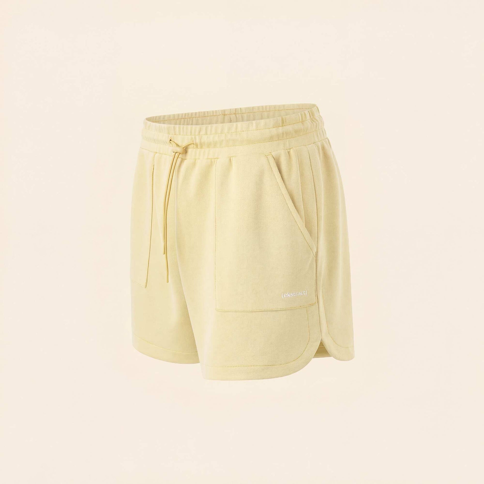 Oversized Sports Shorts YELLOW