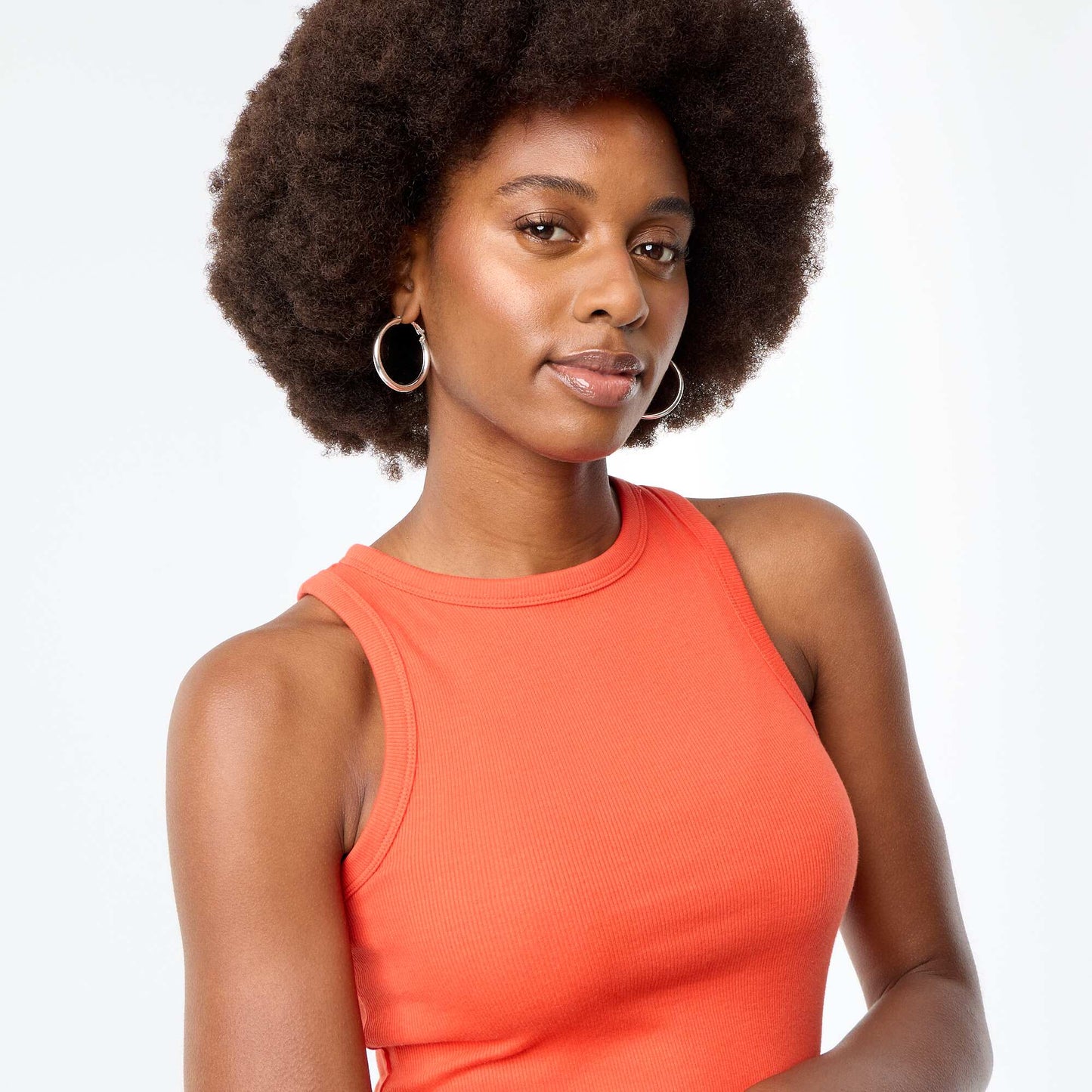 Sleeveless Tank Top with American Armholes RED