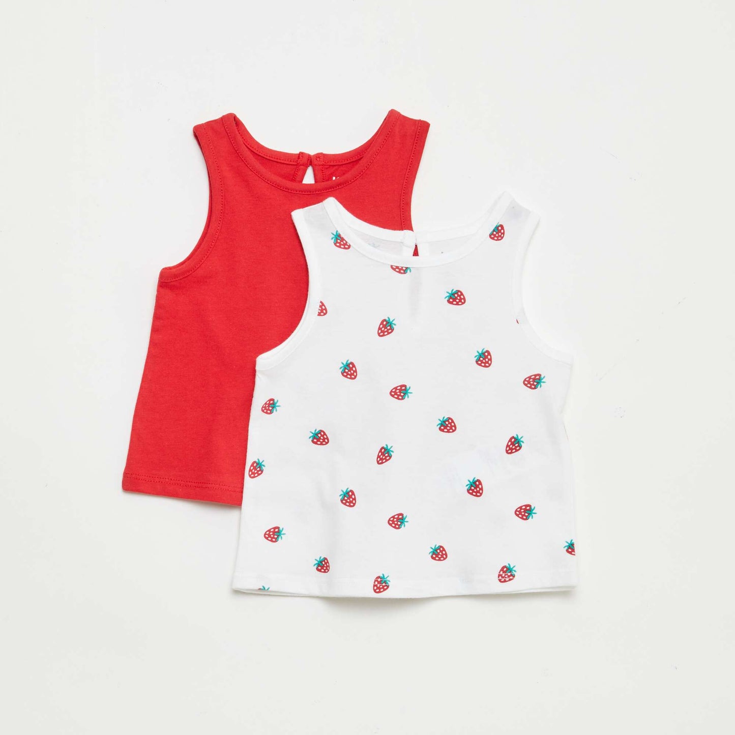 Tank Top Set - 2 Pieces WHITE