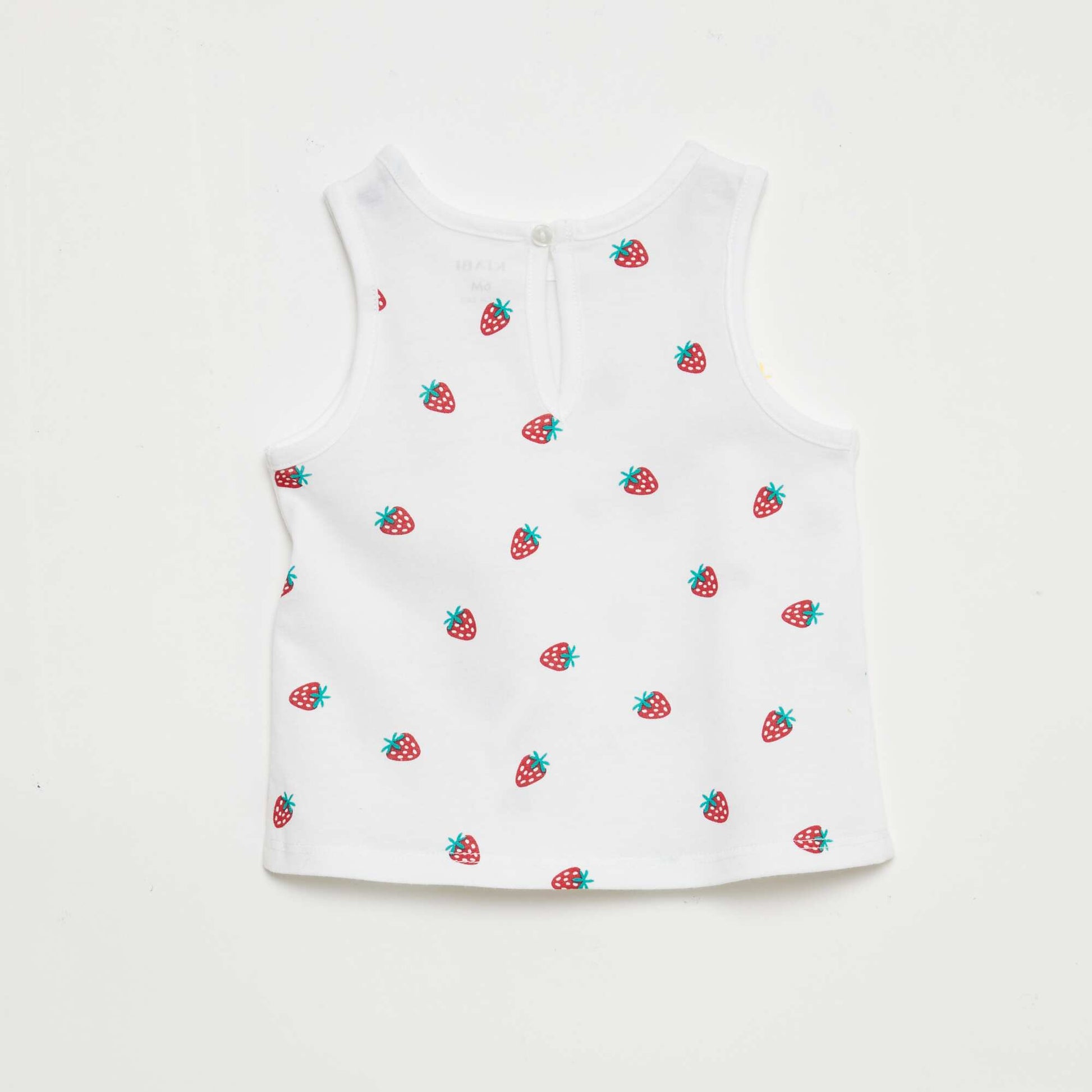Tank Top Set - 2 Pieces WHITE