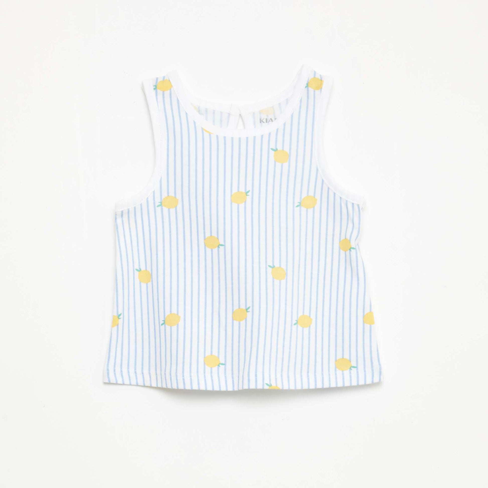 ზედა კომპლექტი - 2 ცალი ლურჯი