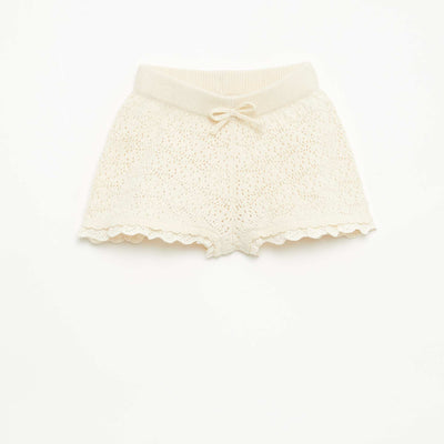 Knitted Shorts WHITE