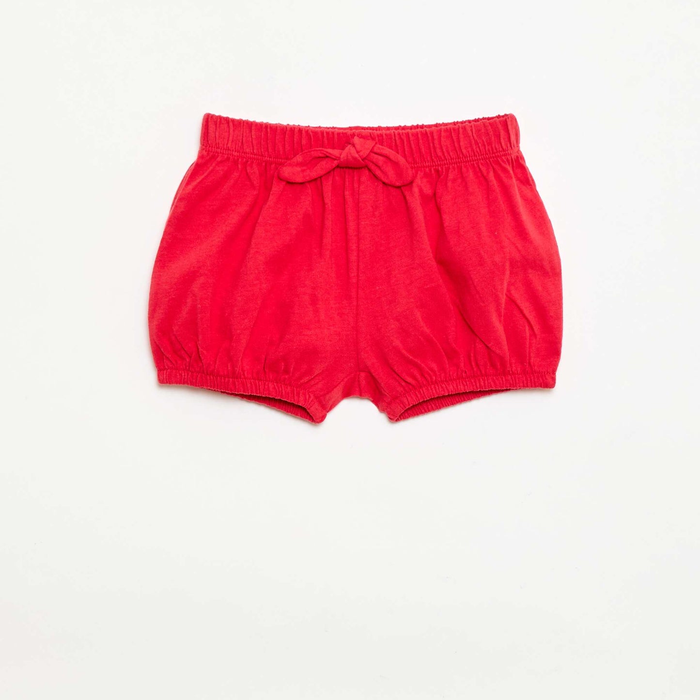 2-შეკვრა შორტი დეკორატიული ბაფთებით თეთრი