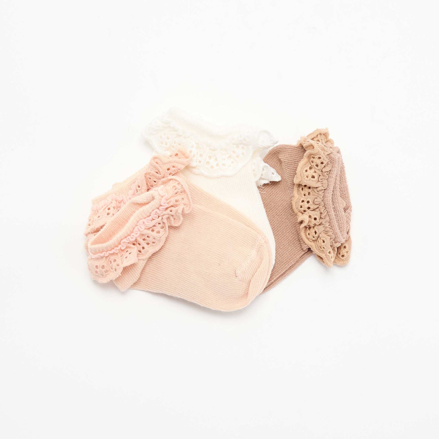 3-Pack of Dress Socks PINK