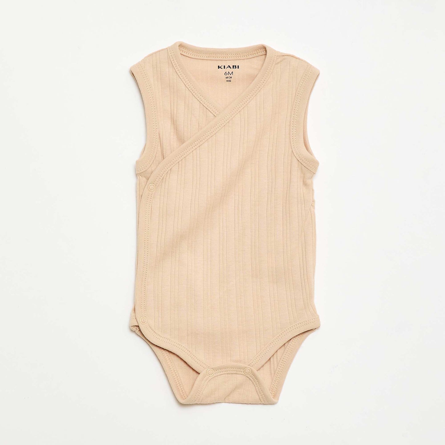 3 ცალიანი შეფუთვა ვერტიკალურ ღარიანი ბოდეები თეთრი