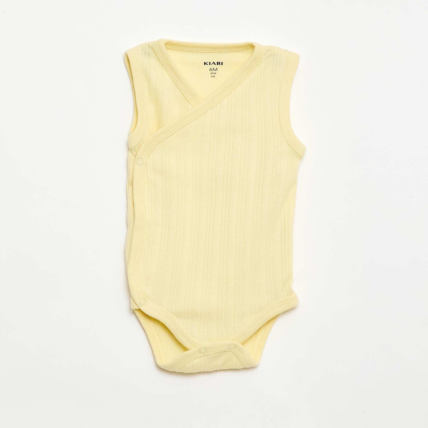 3 ცალიანი შეფუთვა ვერტიკალურ ღარიანი ბოდეები თეთრი