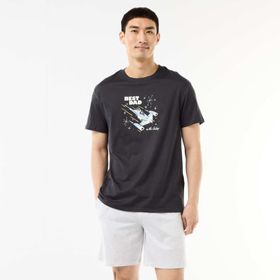 Men's 'Star Wars' Short Pajama Set - 2 Pieces BLACK