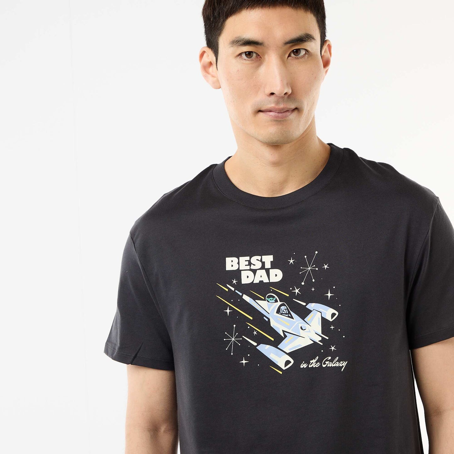Men's 'Star Wars' Short Pajama Set - 2 Pieces BLACK