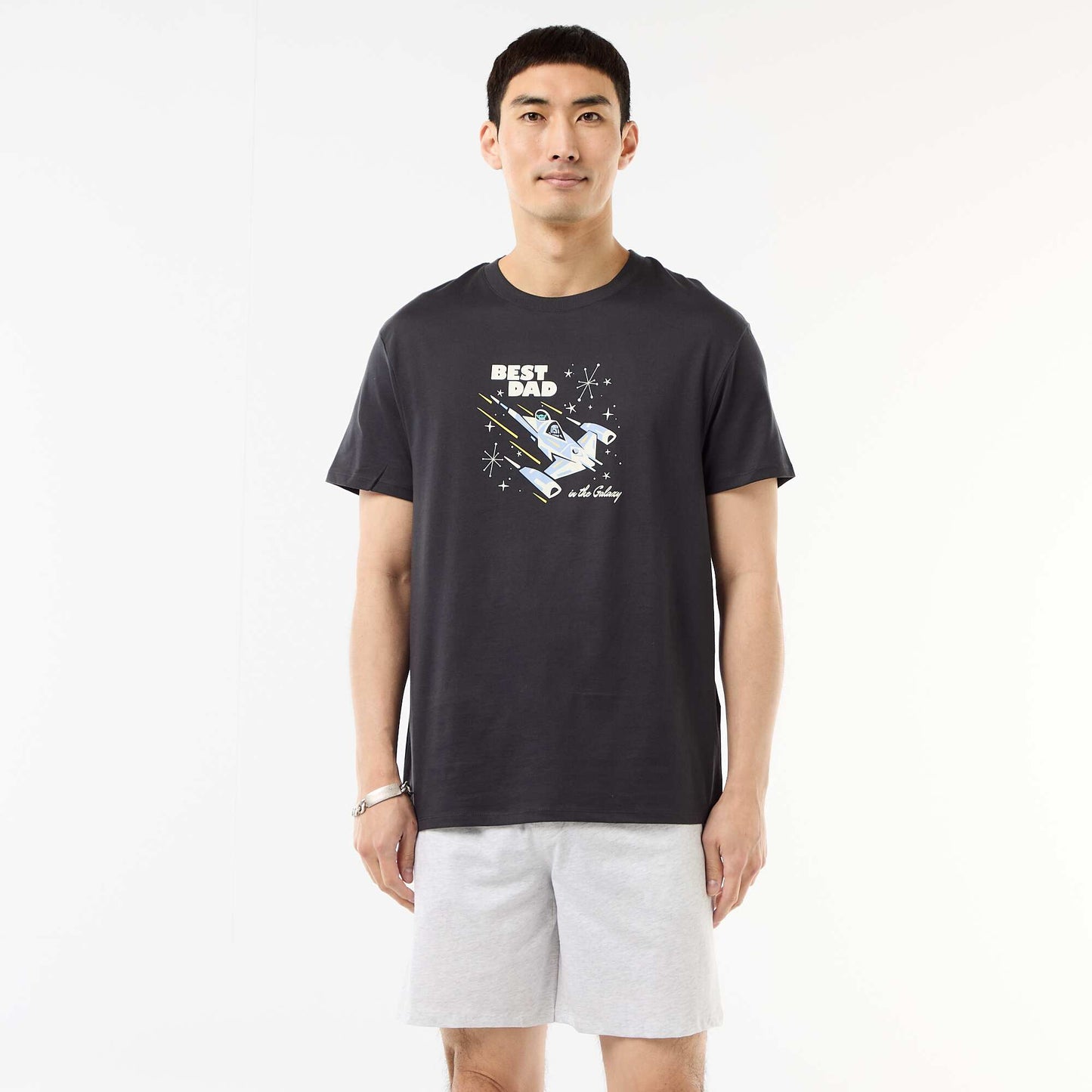 Men's 'Star Wars' Short Pajama Set - 2 Pieces BLACK