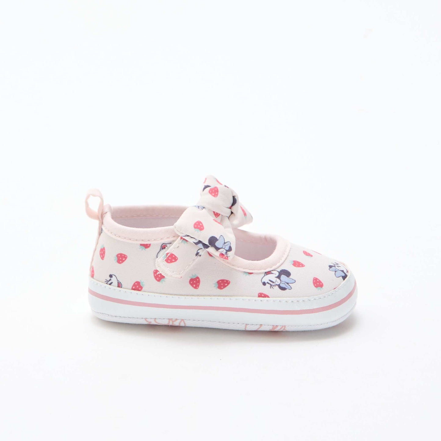 Disney Ballerina Shoes with Hook-and-Loop Fastener PALE PINK
