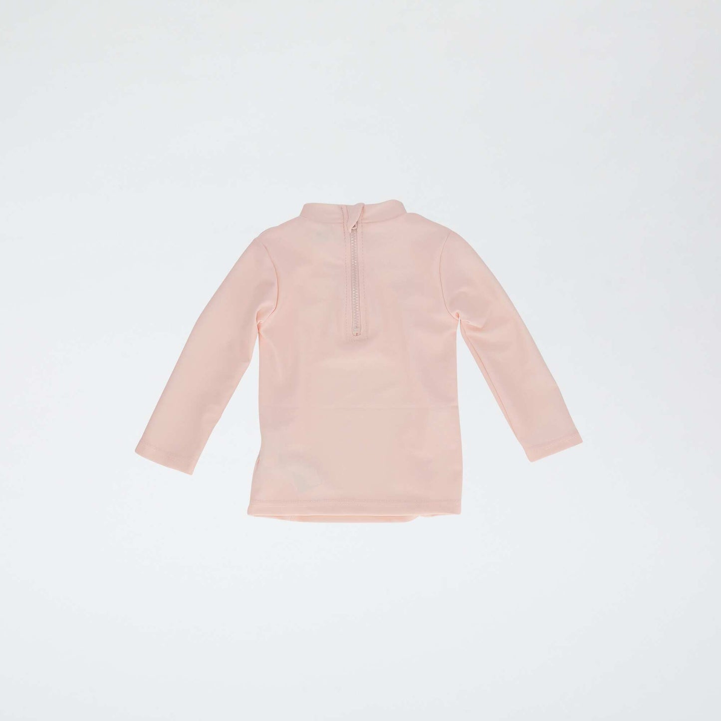 გრძელმკლავიანი საცურაო კოსტუმი მაისური ვარდისფერი